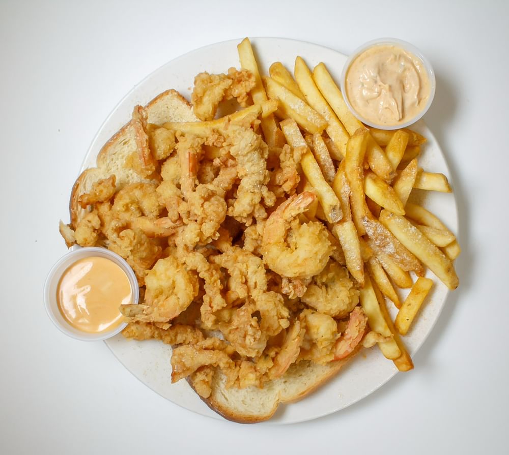 Conch & Jumbo Shrimp Platter