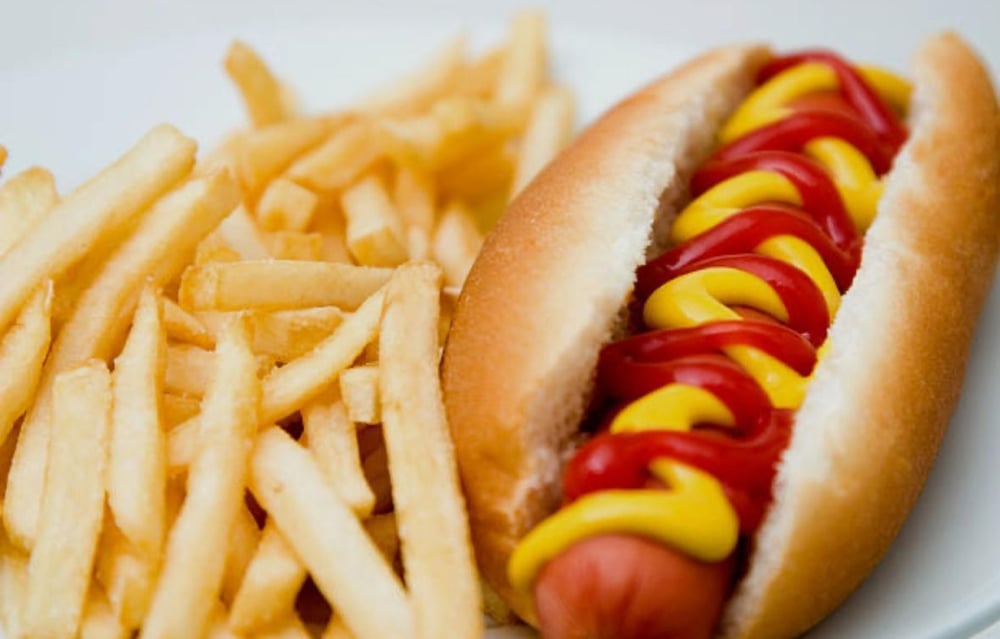 HOT DOG (With Fries)