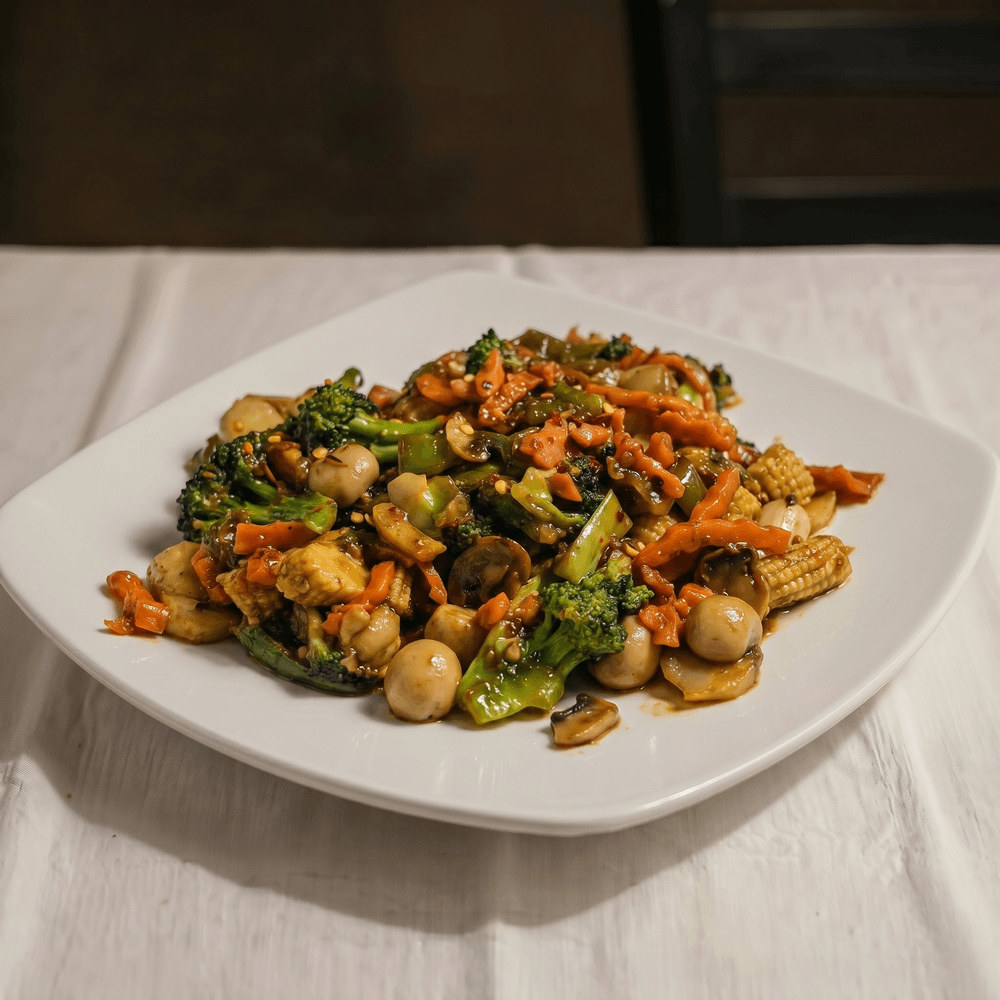 Fresh Jumbo Shrimp with Snow Peas
