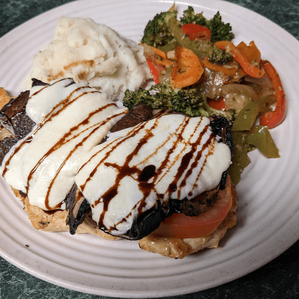 Grilled Chicken Portobello