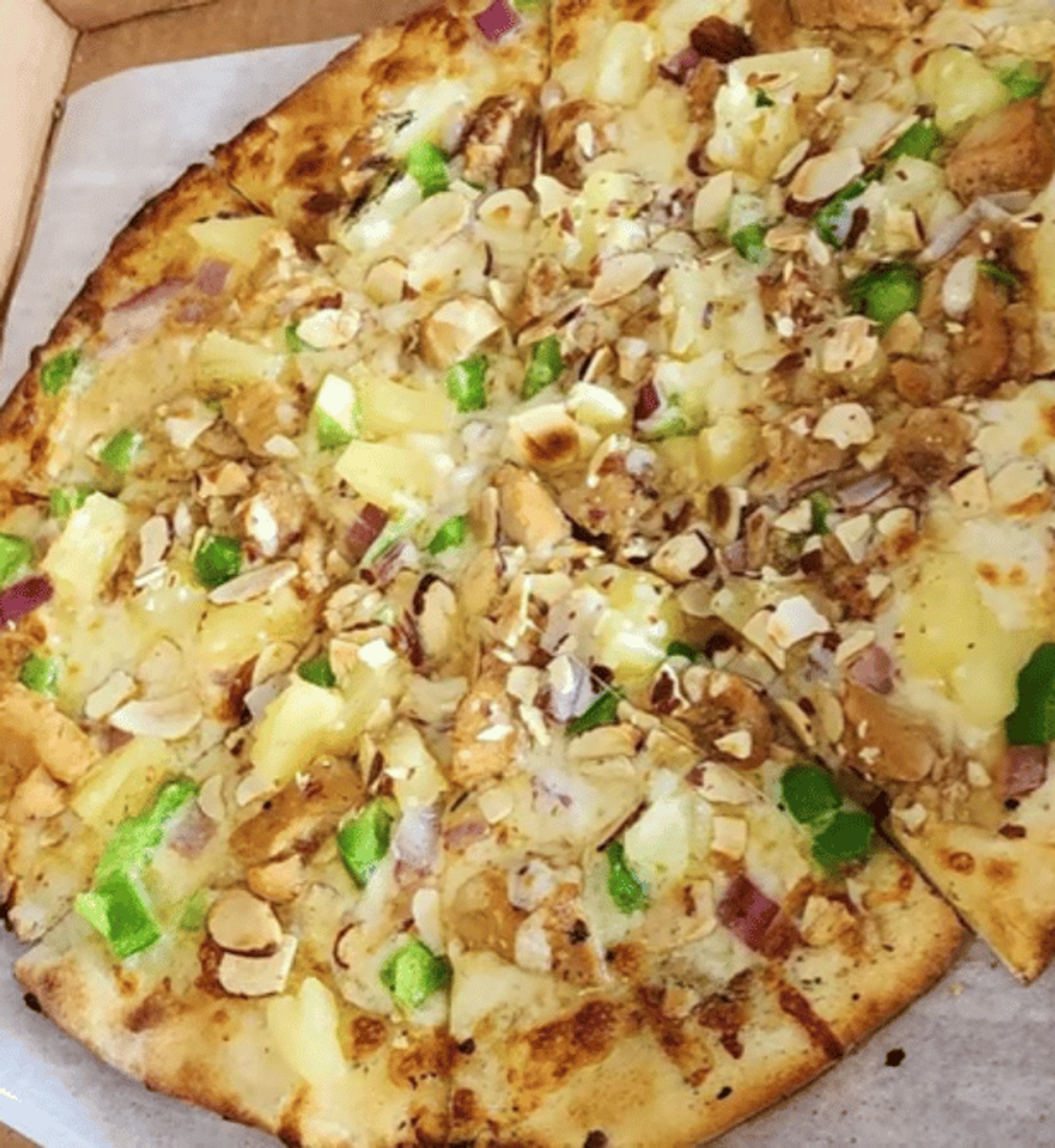 O Medium Teriyaki Chicken Pizza