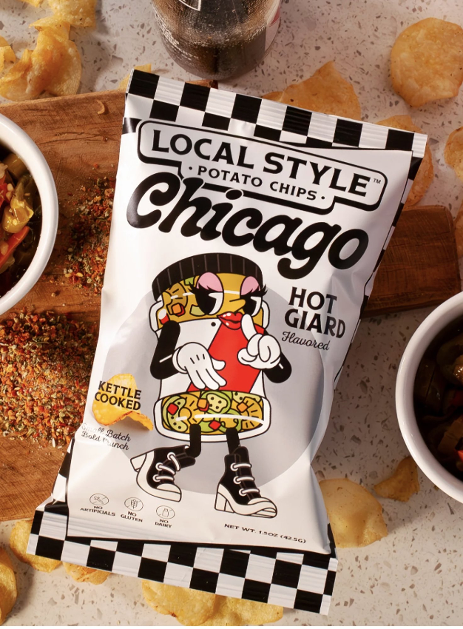 LOCAL STYLE POTATO HOT GIARDINIERA