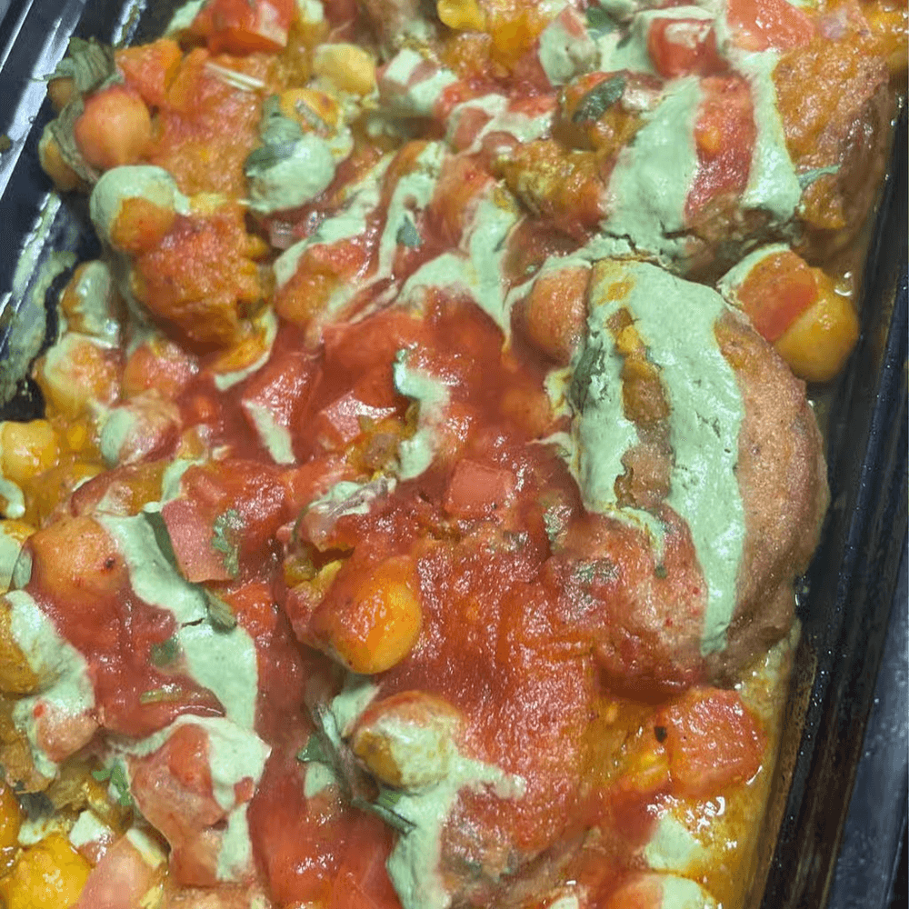 Aloo Tikki Chat
