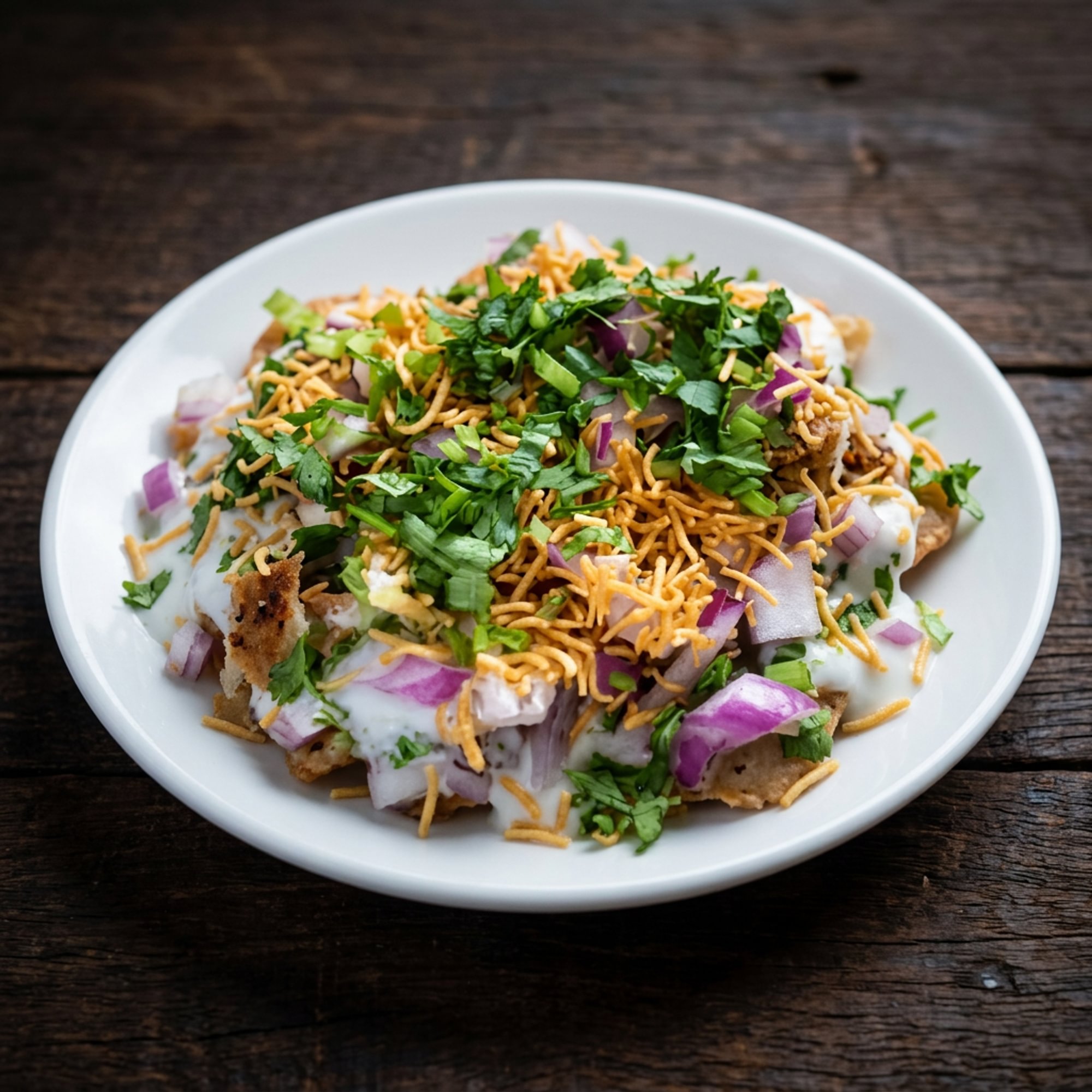 Aloo Papri Chaat
