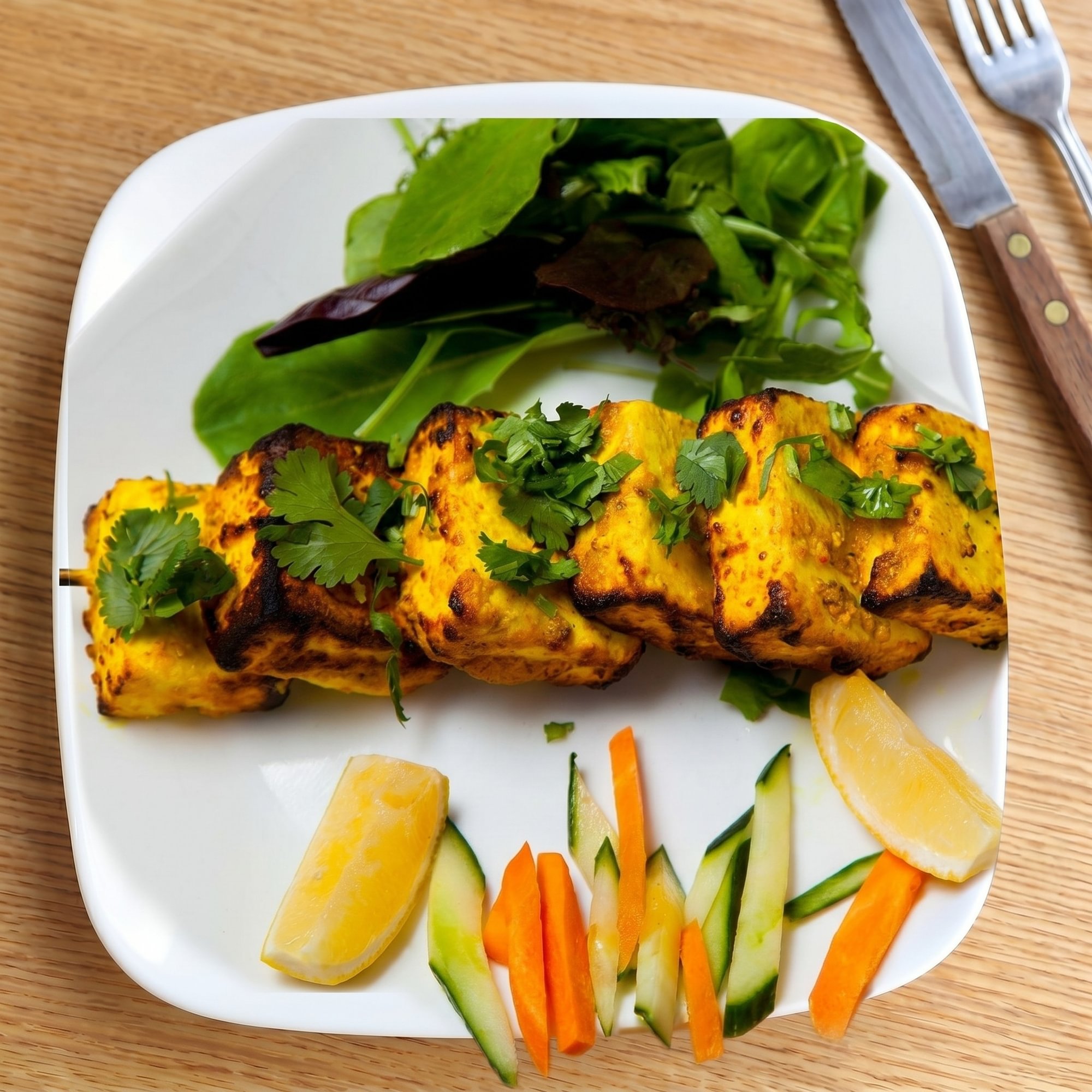 Kesari Paneer Tikka