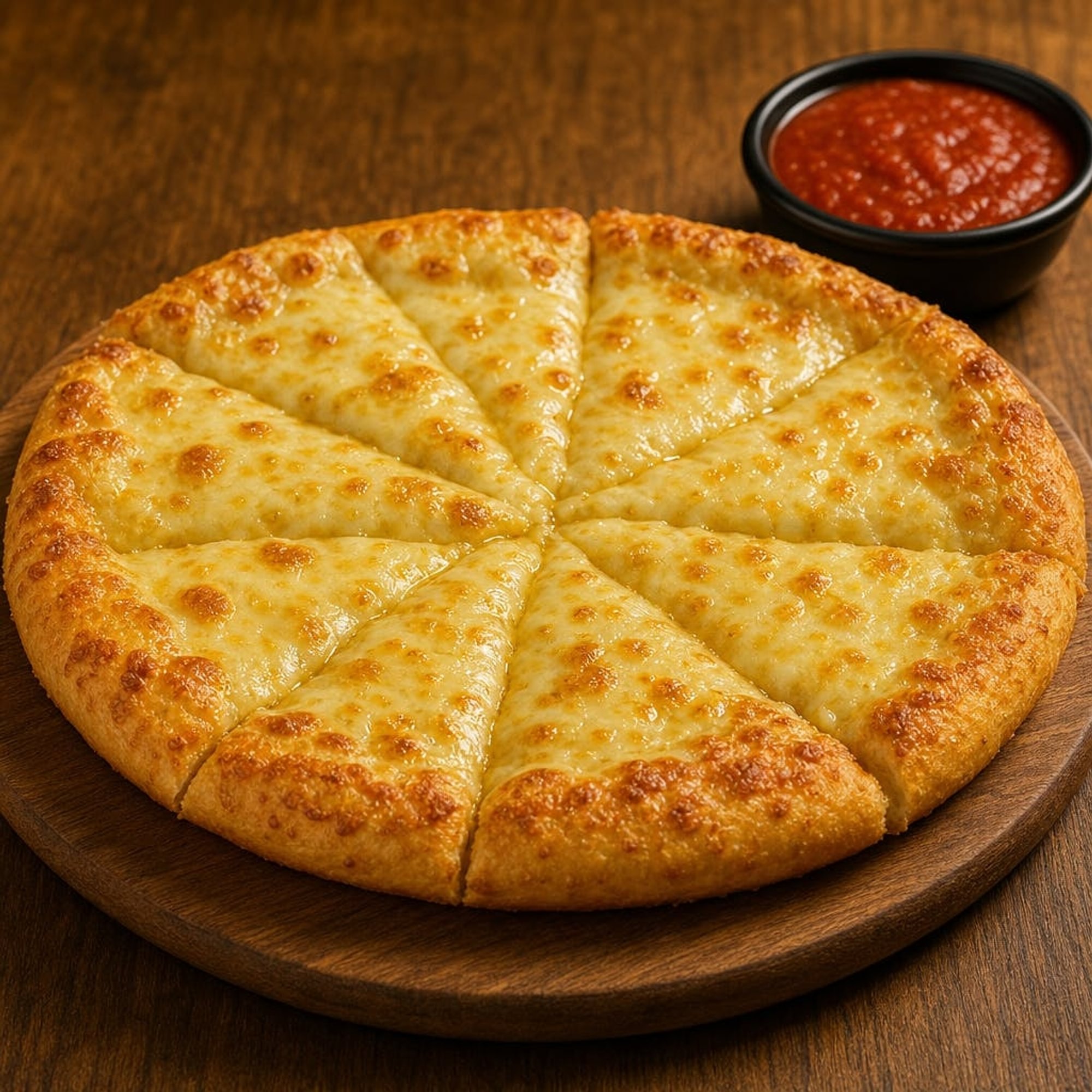 Garlic Wheel with Cheese