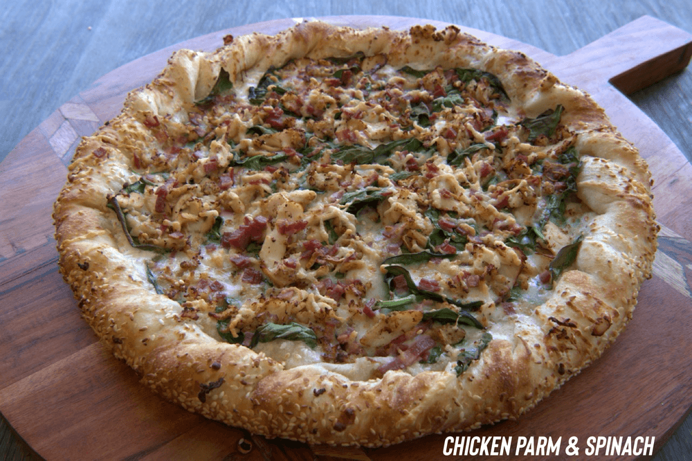 Chicken Parm & Spinach