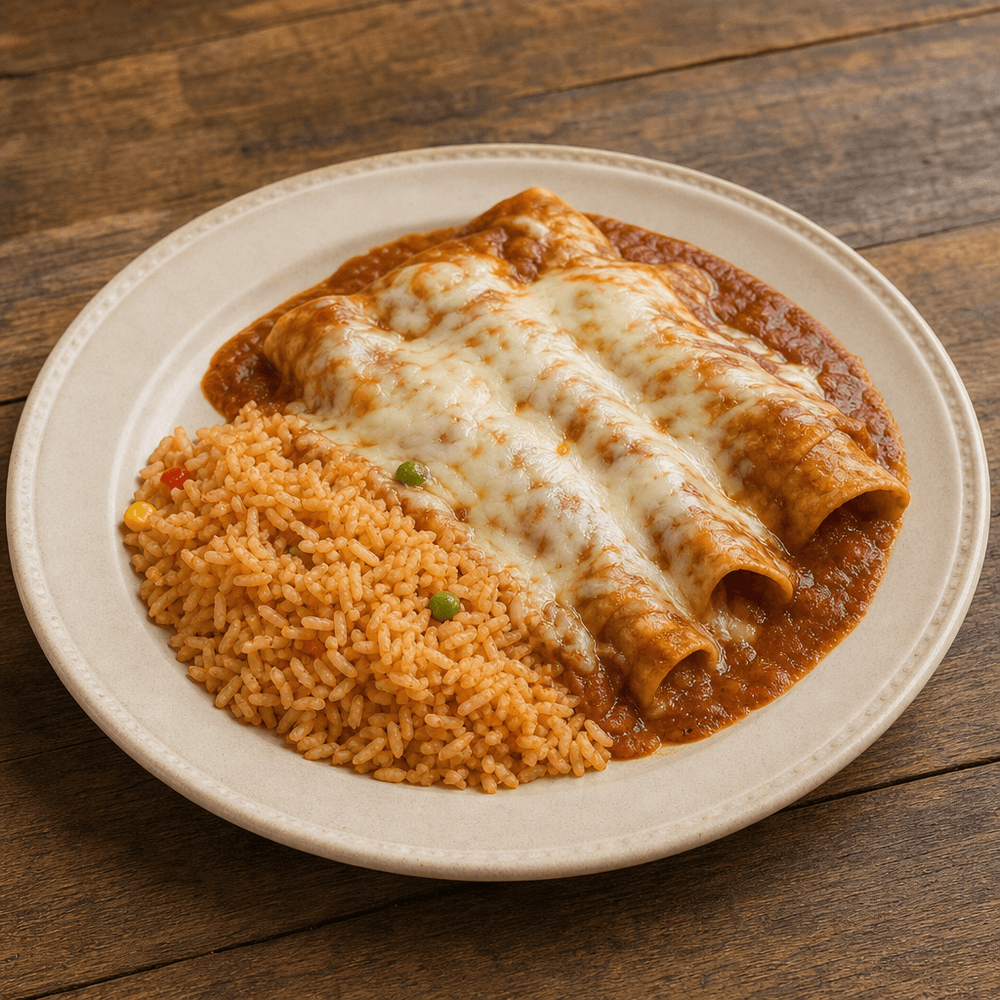 9. Enchiladas Plate