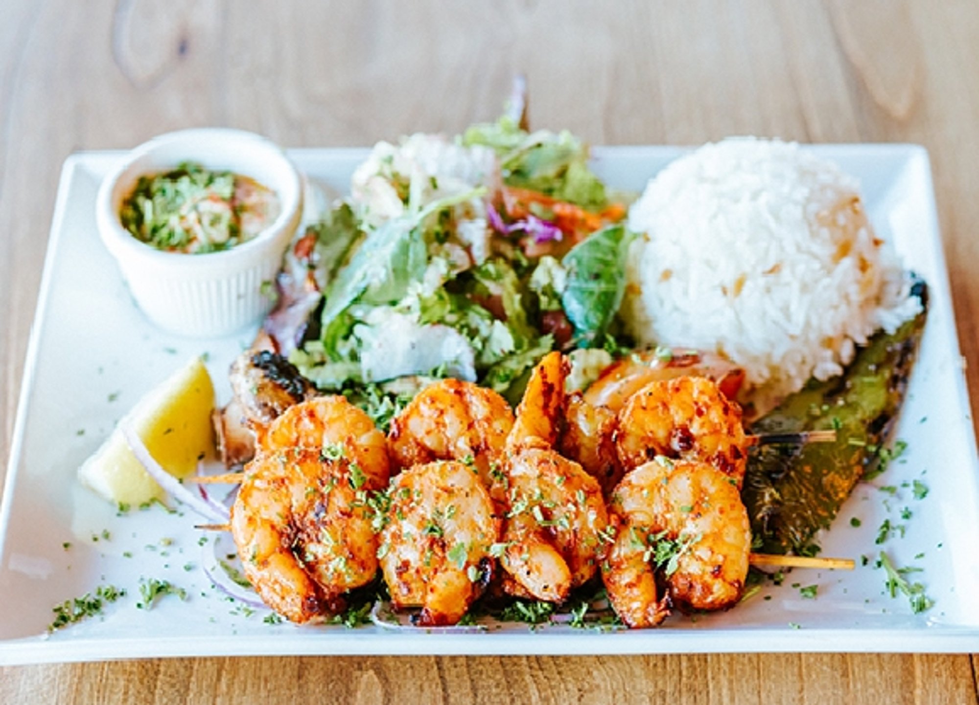 Prawns Kebab