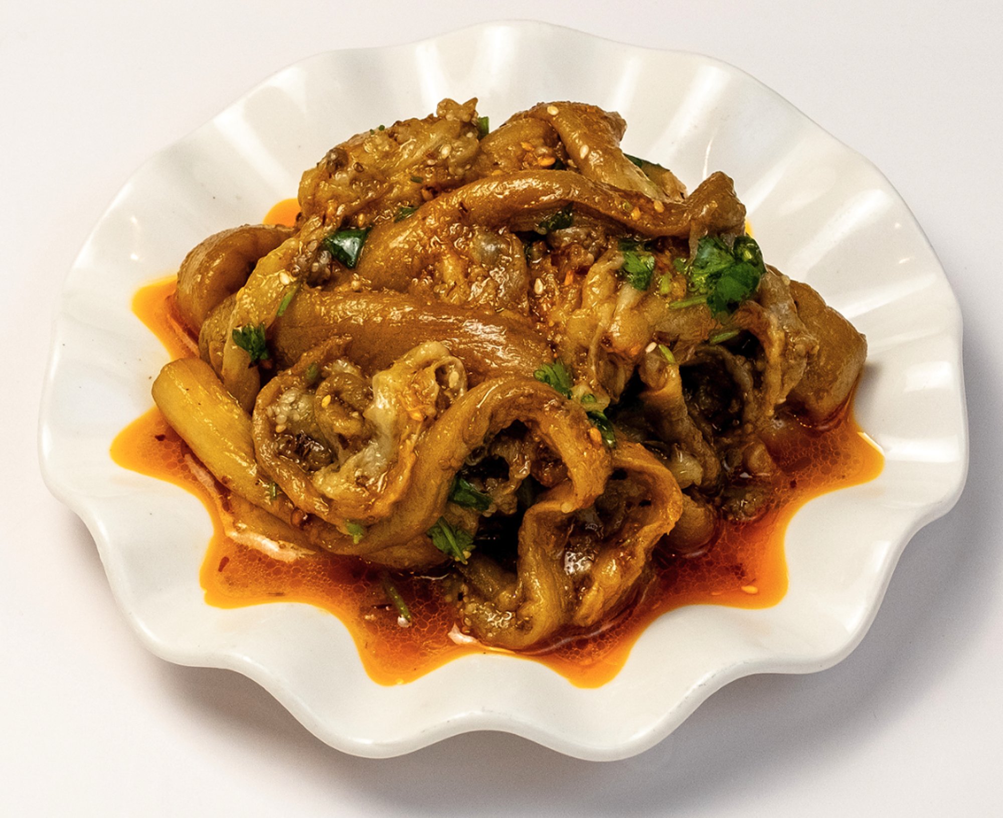 Eggplant With Mashed Garlic 蒜蓉茄子沙拉