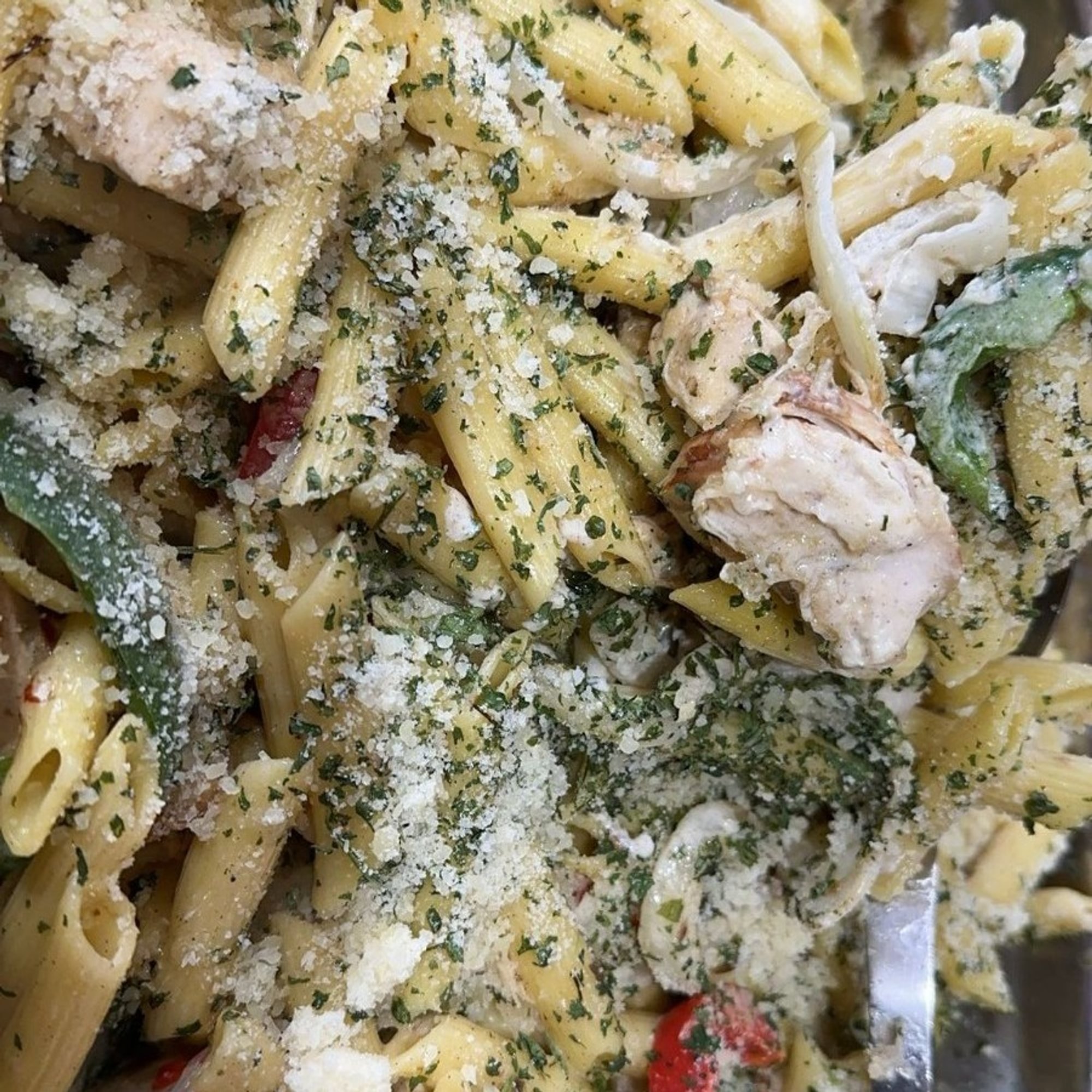 Jerk Chicken Rasta Pasta
