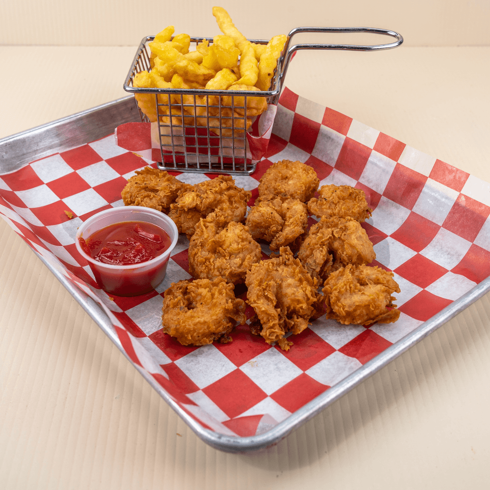 Beer Battered Shrimp & Fries