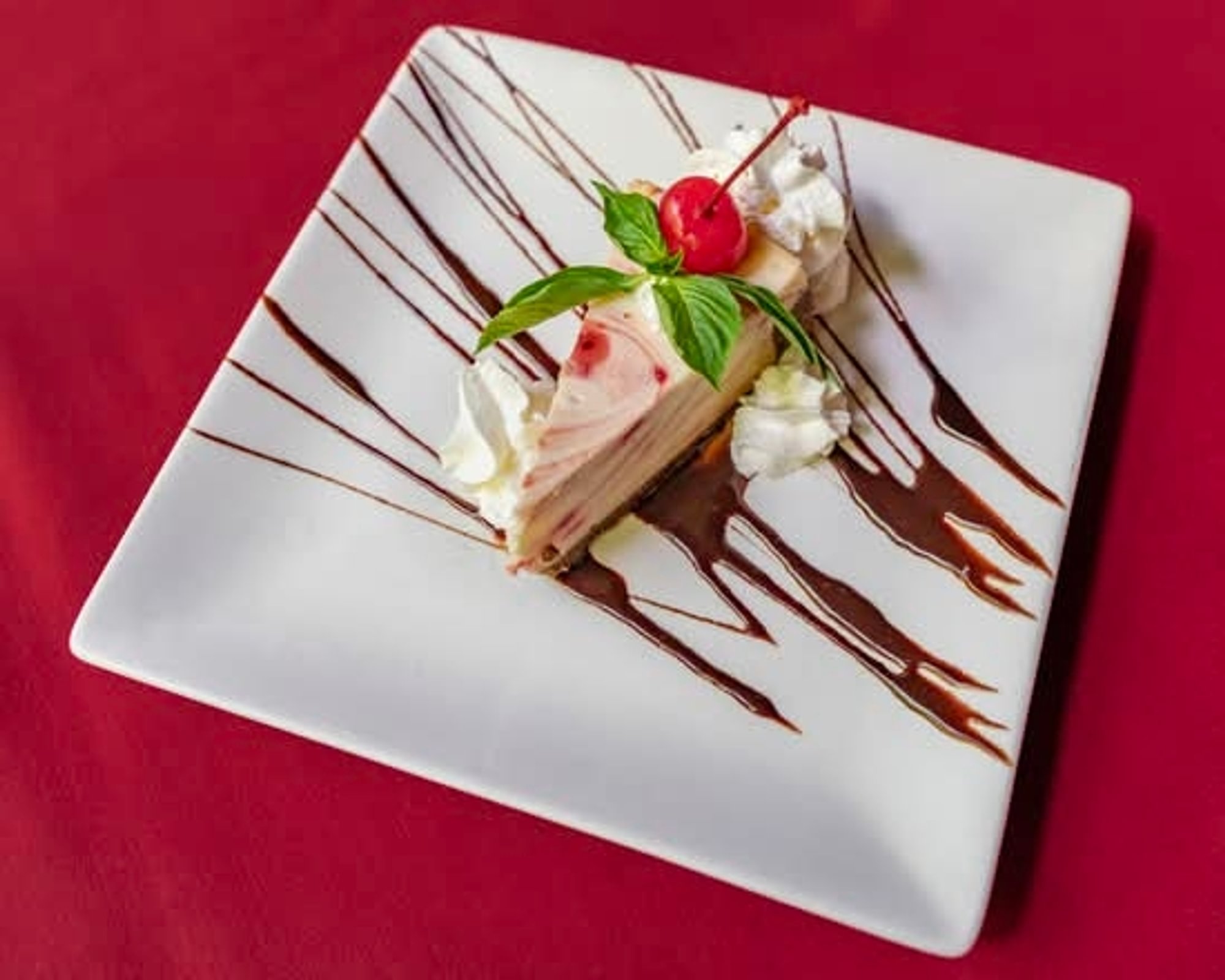 White Chocolate Raspberry Cheesecake