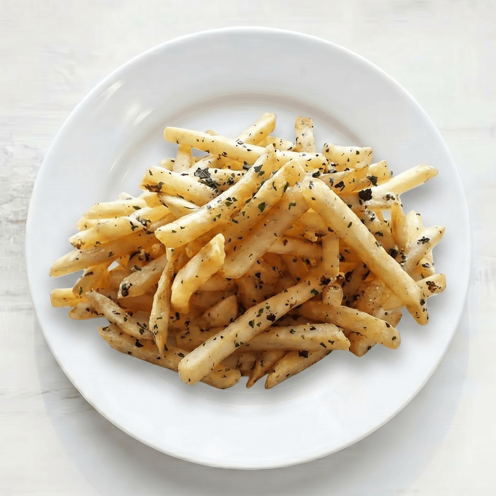 Parmesan Truffle Fries with Garlic Aioli Sauce