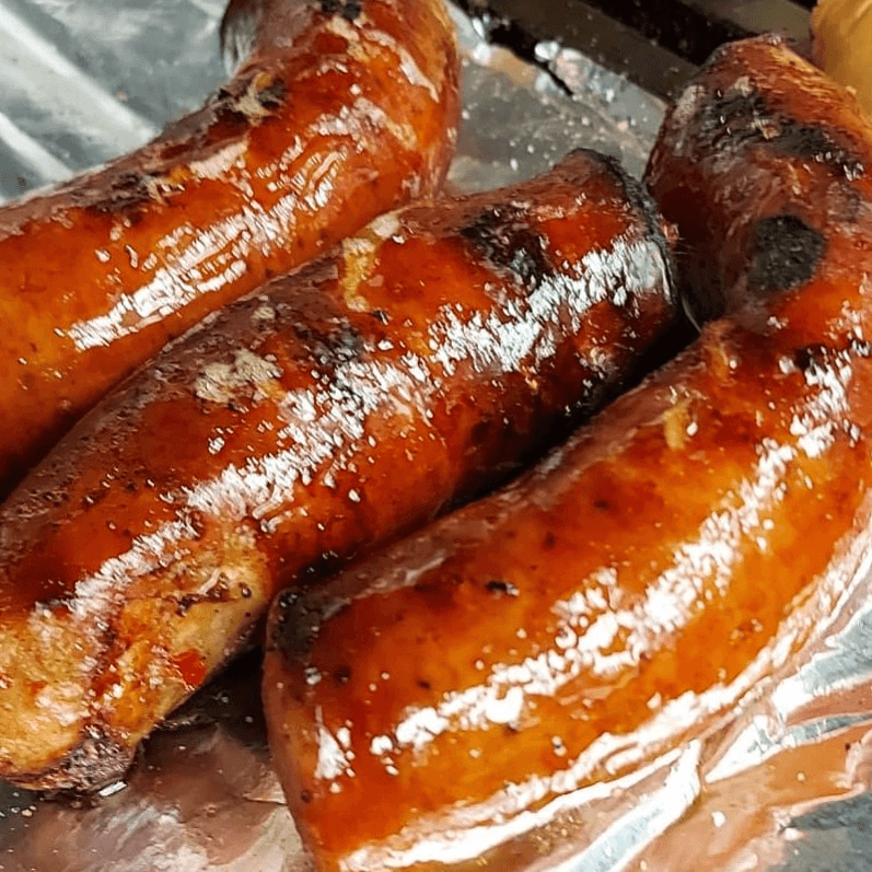 2 Beef Hot Links