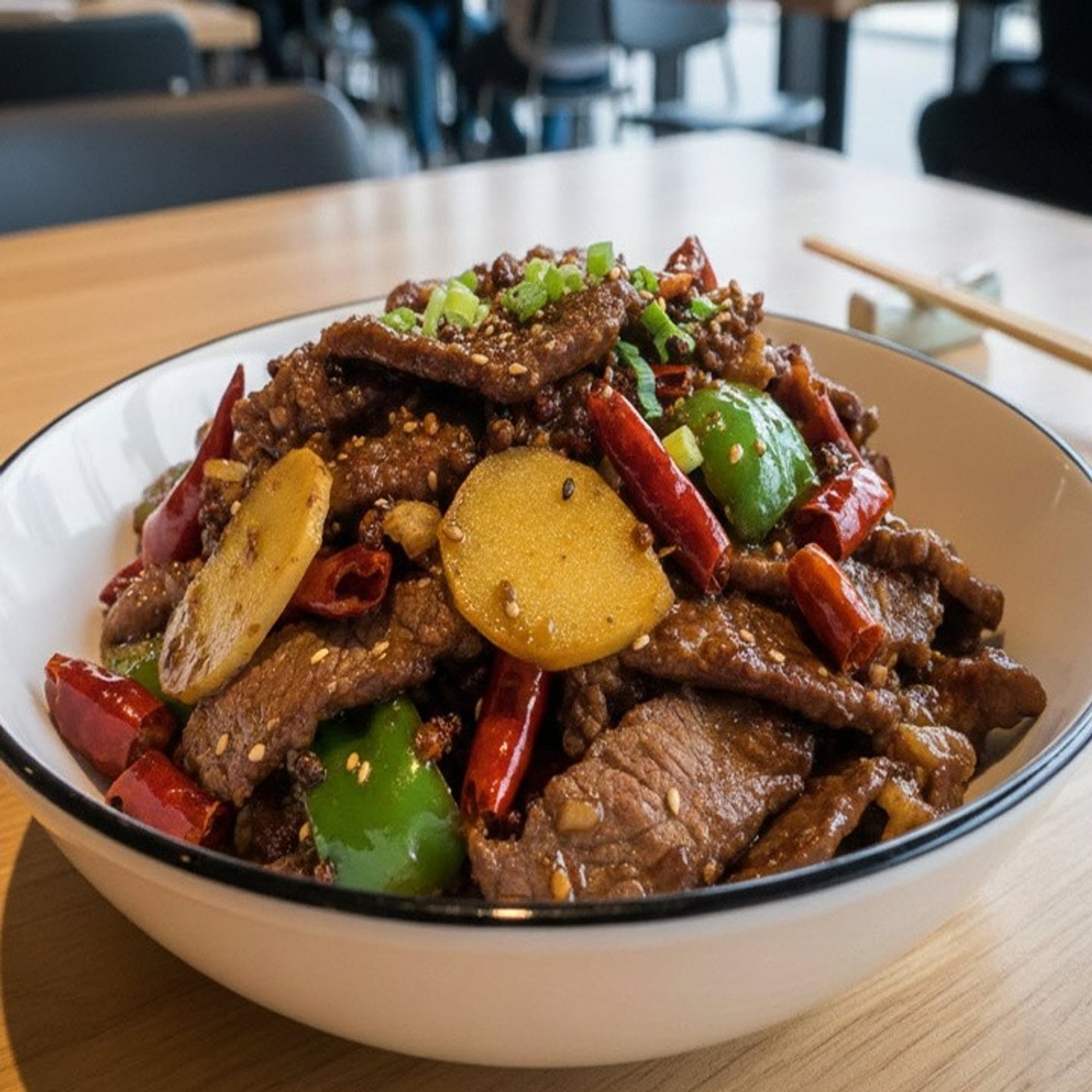 Lunch Szechuan Beef