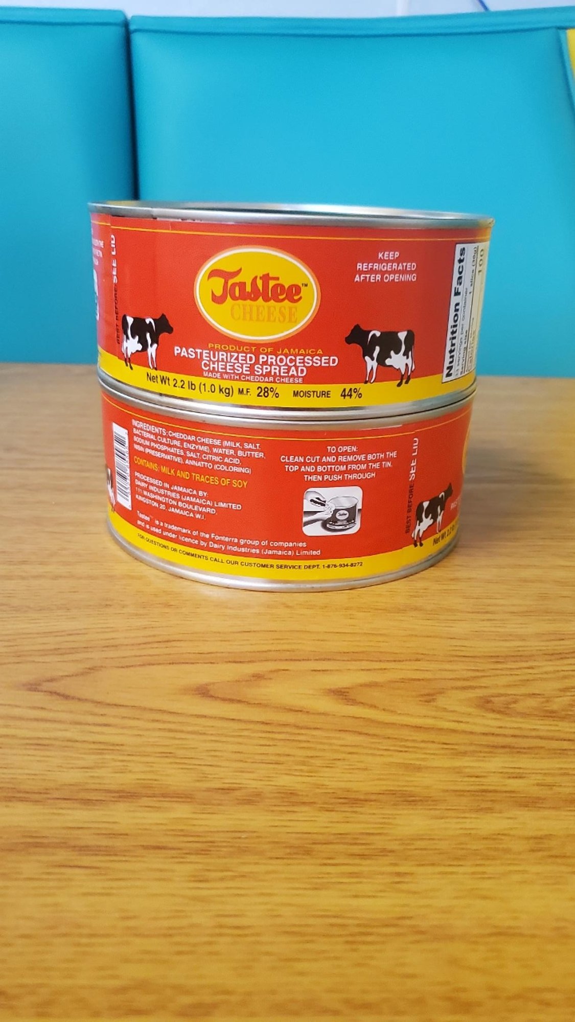 Jamaican Tastee Cheddar Cheese