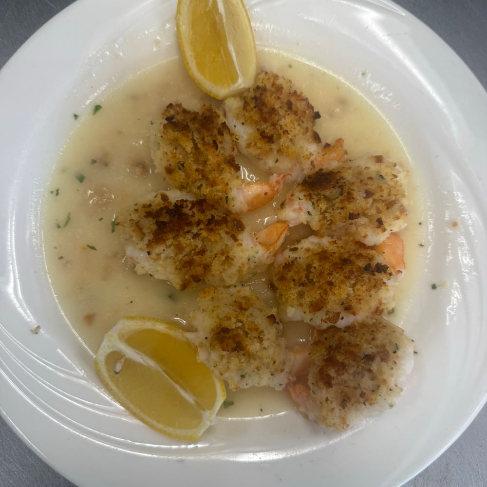Shrimp Oreganata