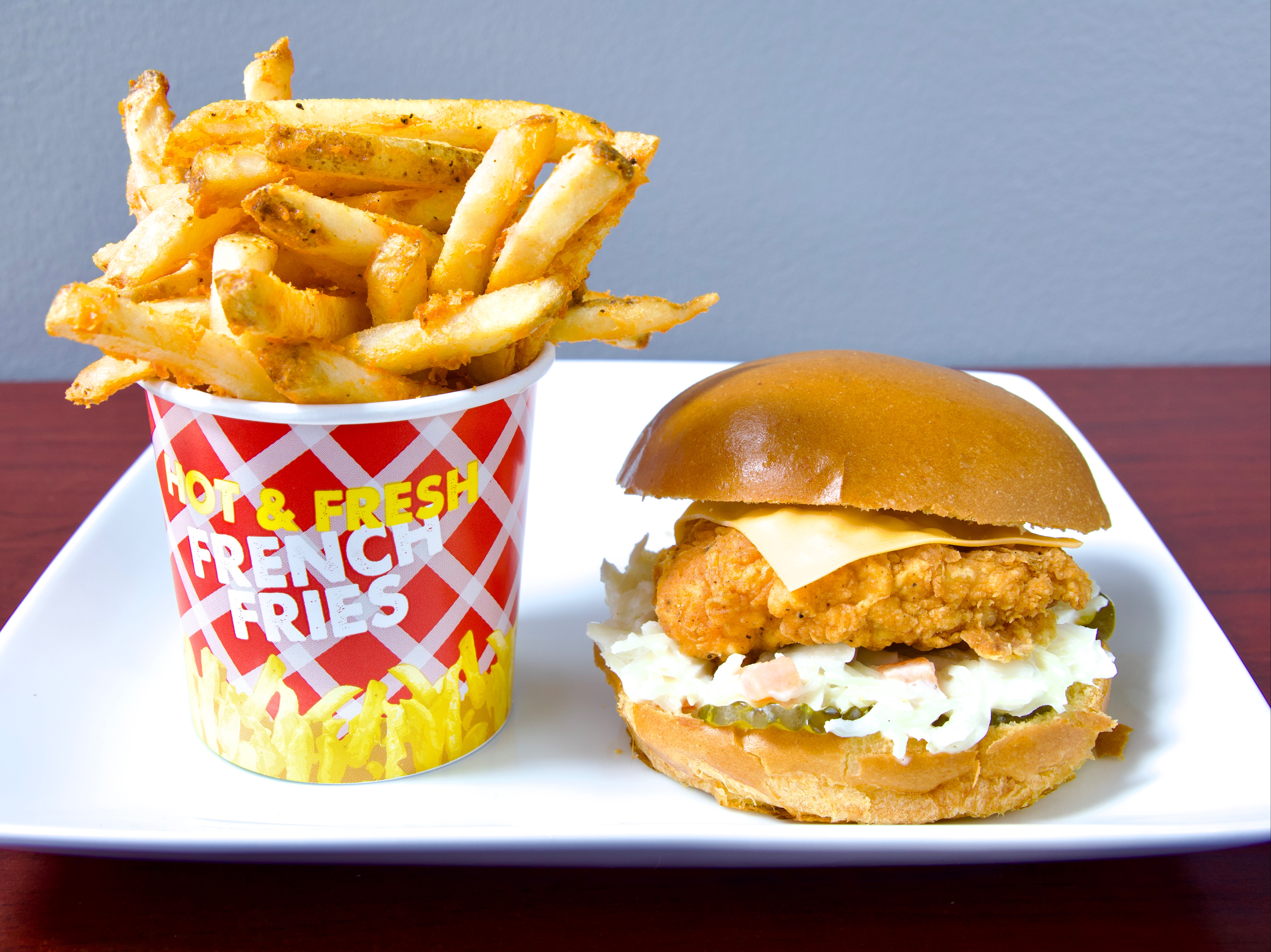 Nashville Chicken Sandwich & 1 Side