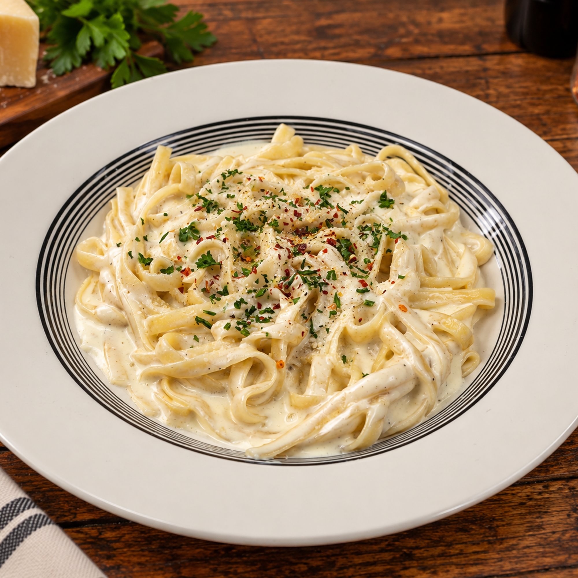 Fettuccine Alfredo
