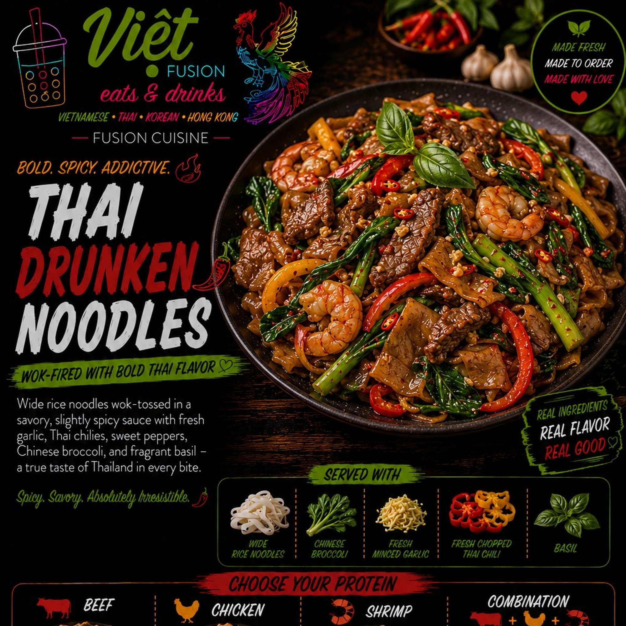 F15. Drunken Noodles