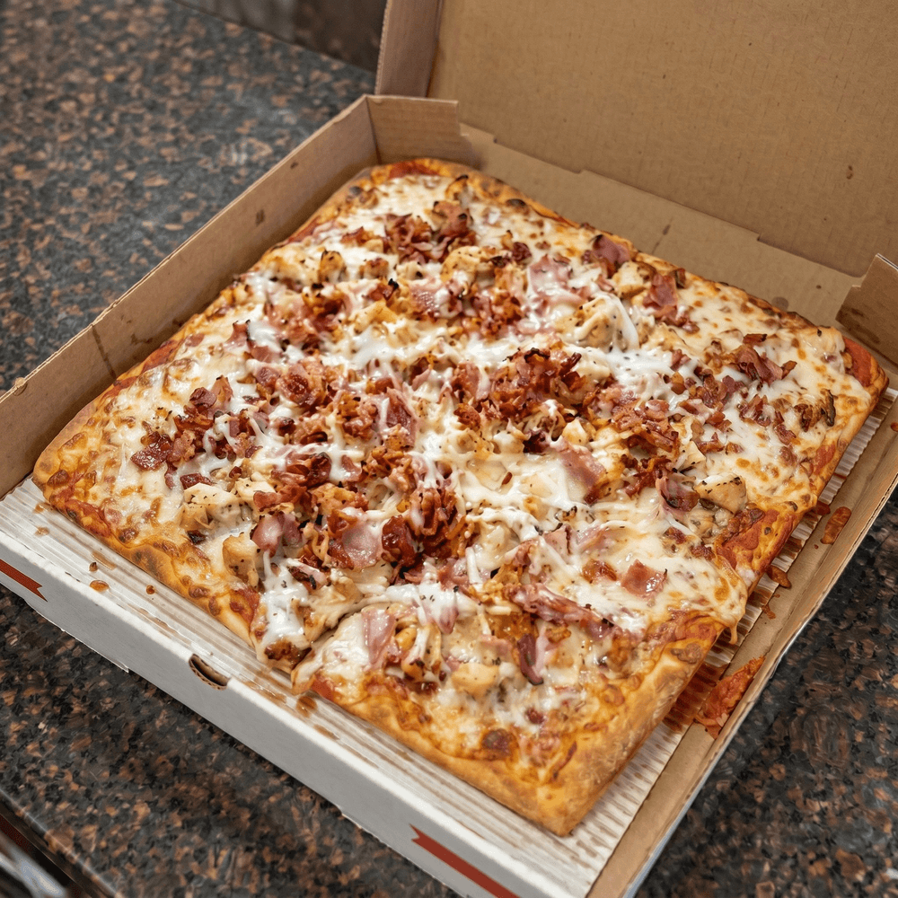 Chicken Cordon Bleu Pizza