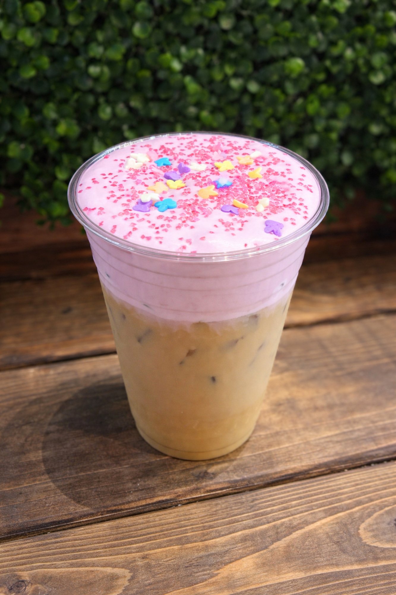 Sticky bun latte