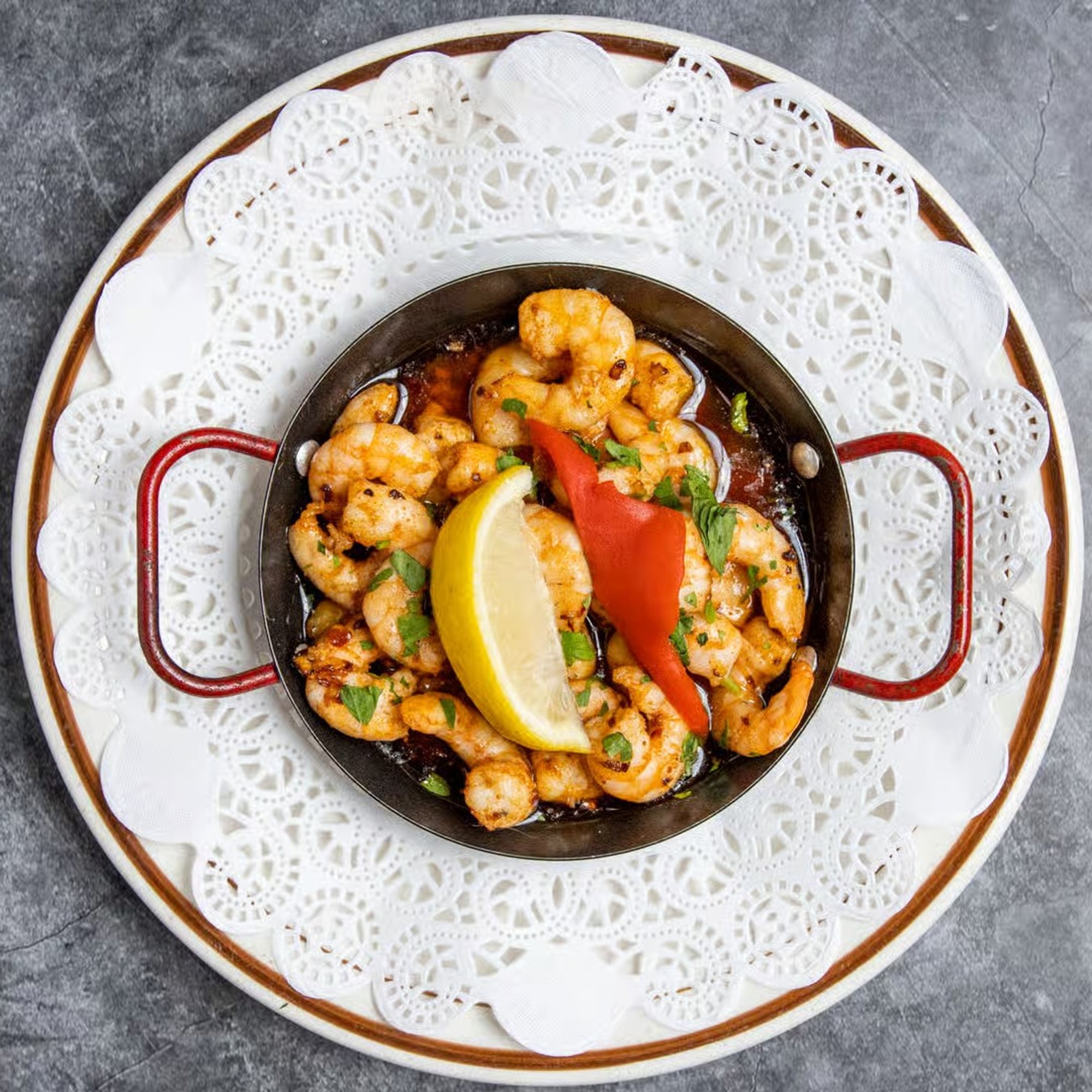 Shrimp in Garlic Sauce