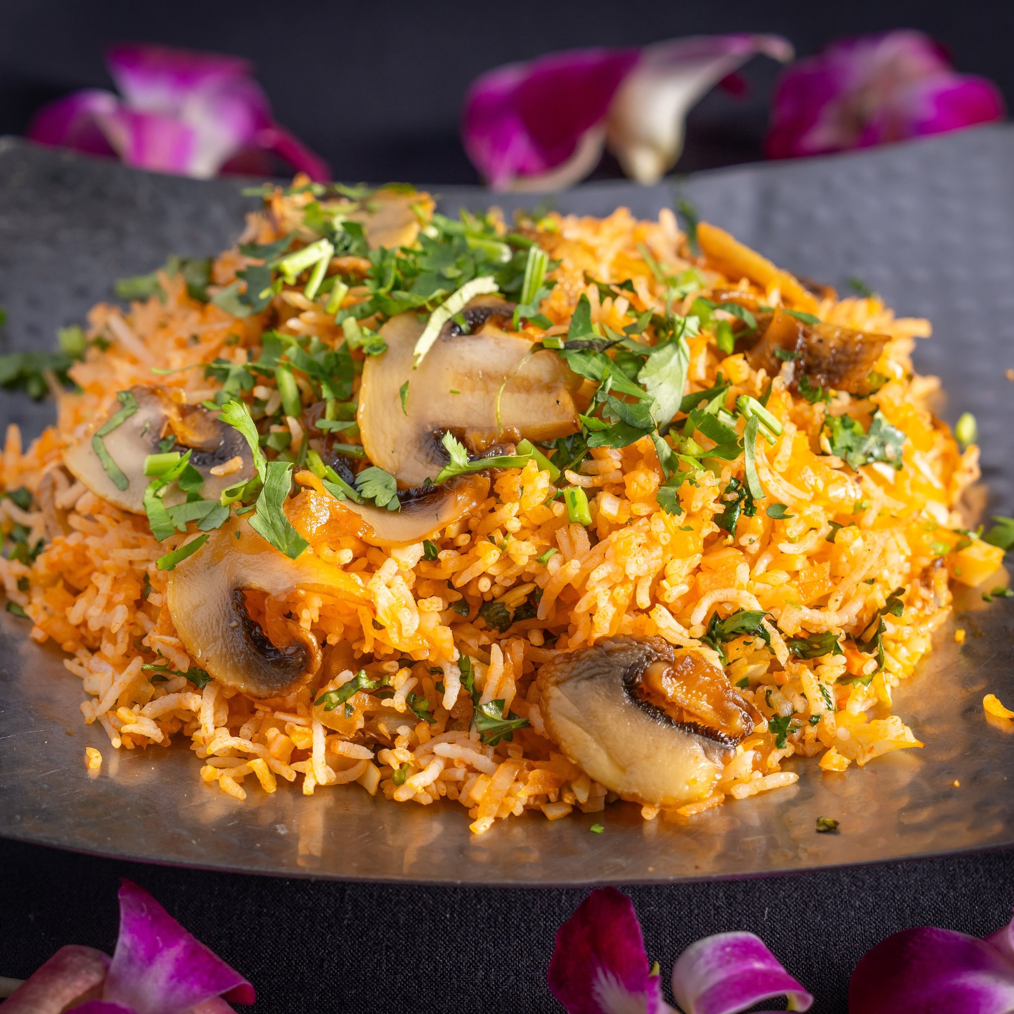 Mushroom Fried Rice