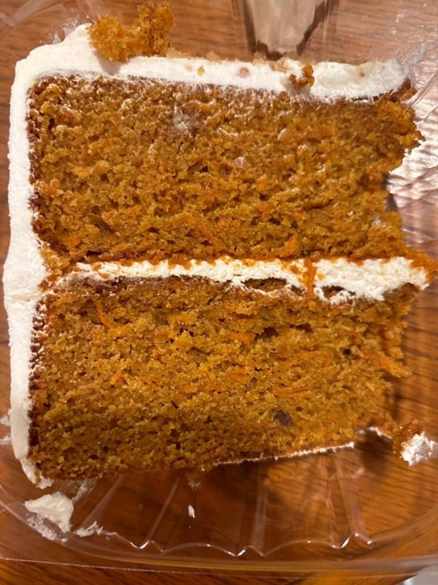 Vegan Carrot Cake - slice