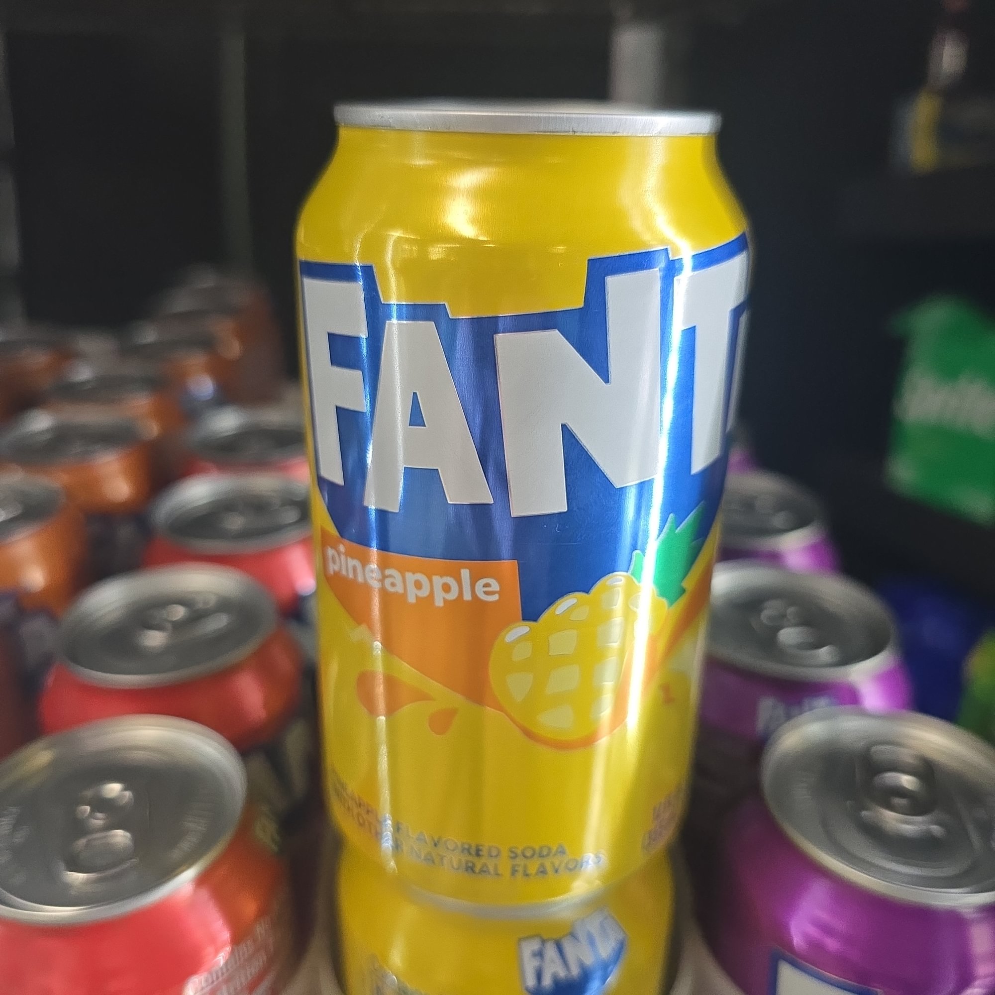 Fanta Pineapple Soda Can