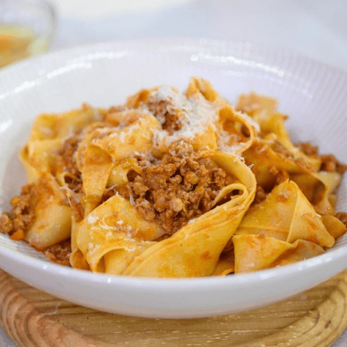 Pappardelle Bolognese