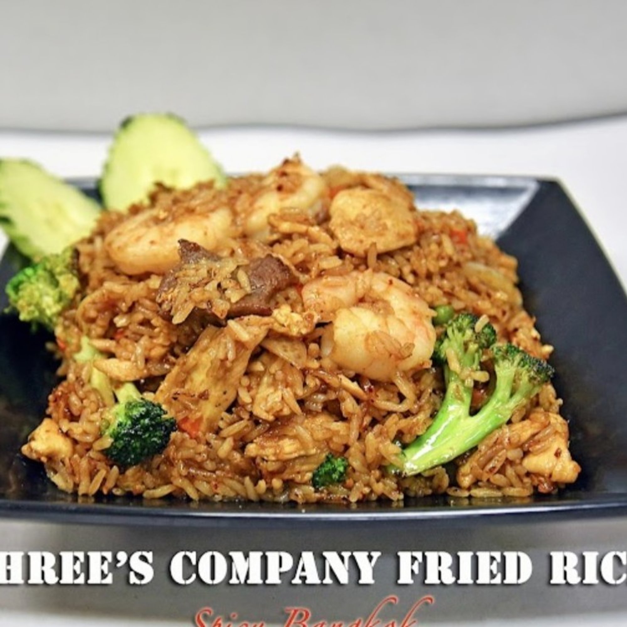 Three's Company Fried Rice