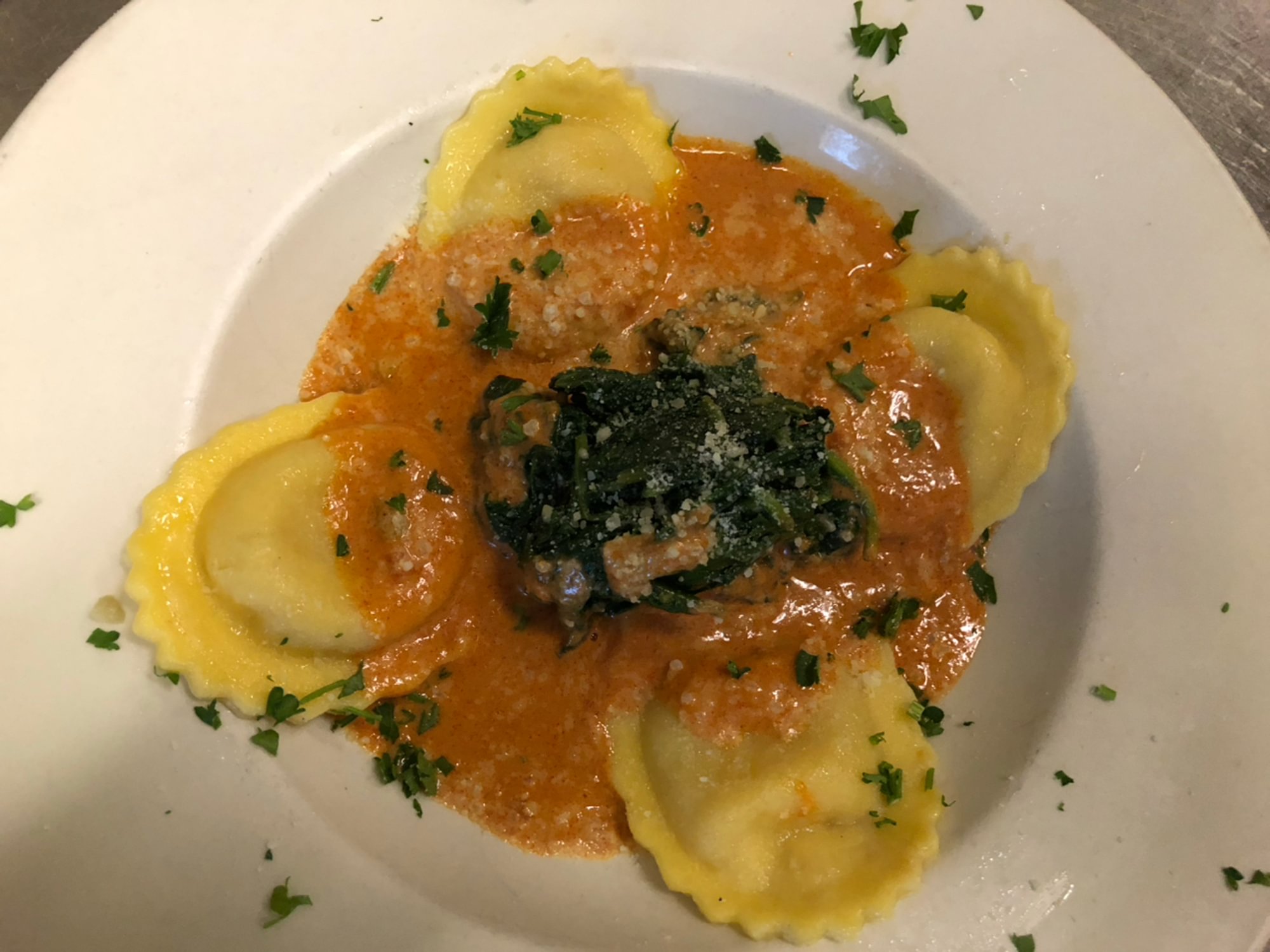 Lobster & Crab Ravioli