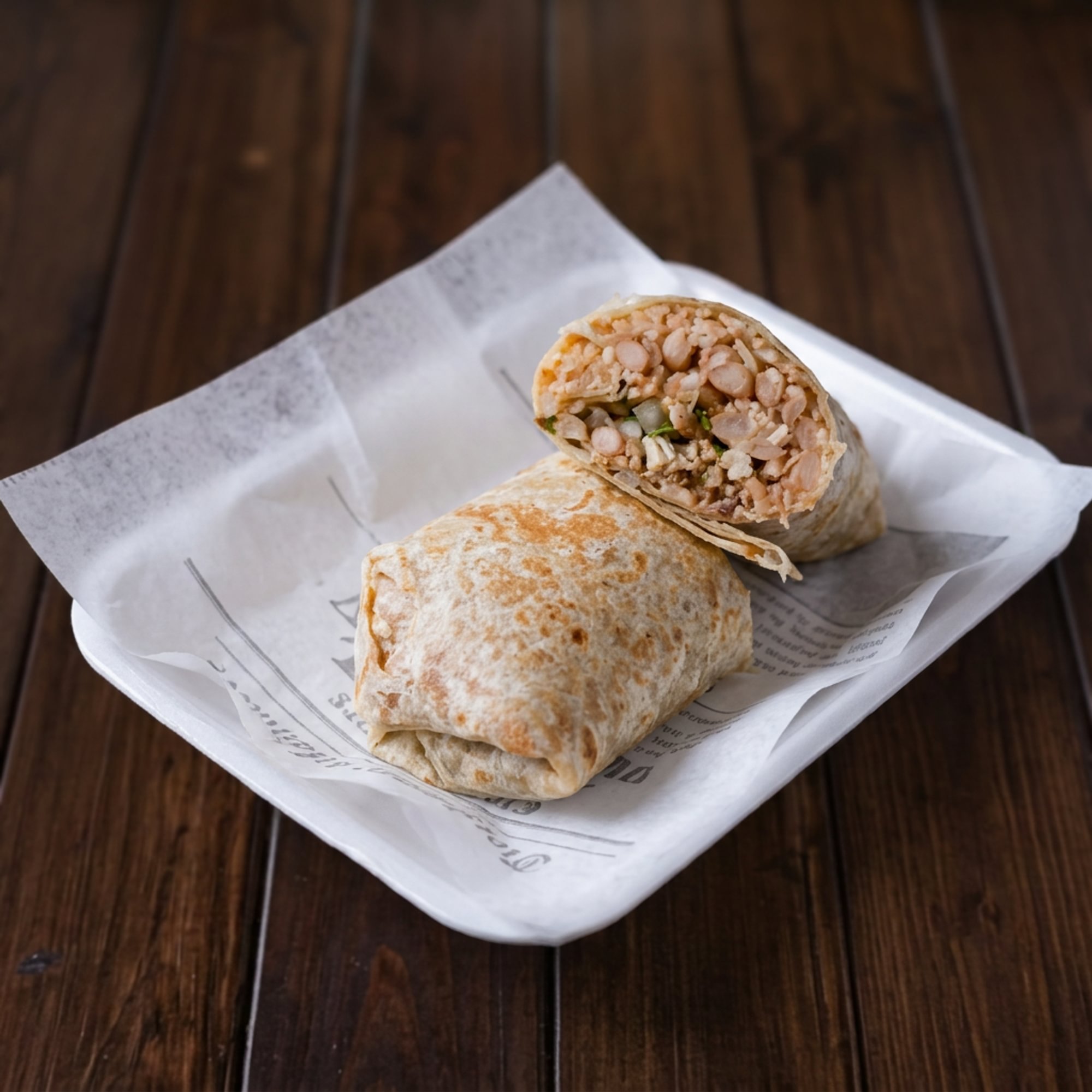 Pollo Asado Burrito