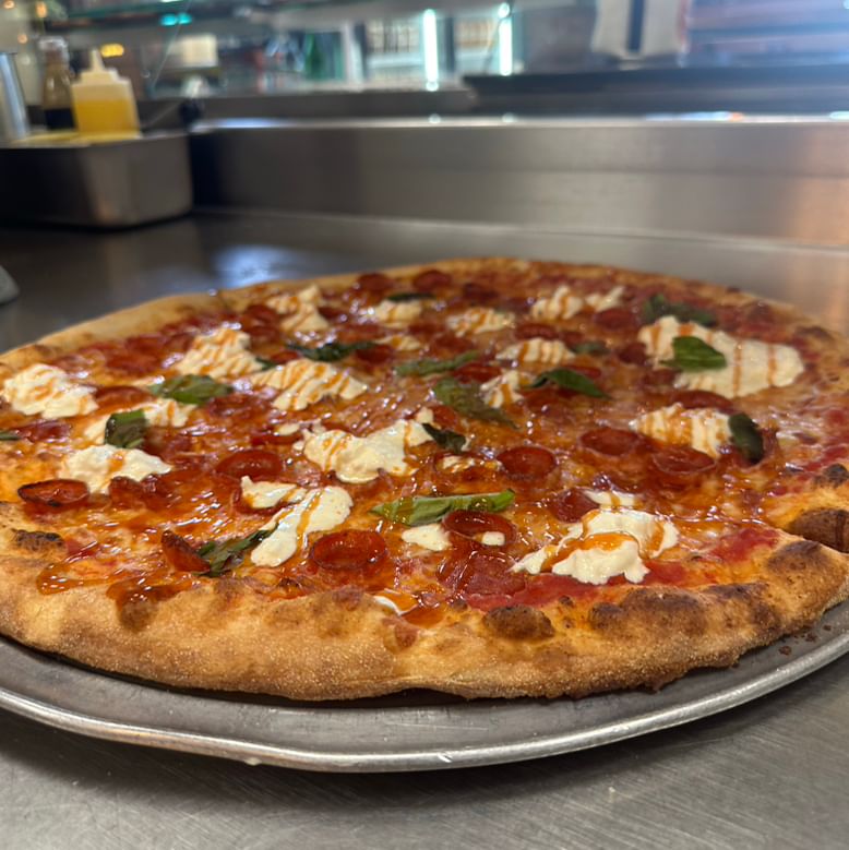 2 Slice Hot Honey Barratta