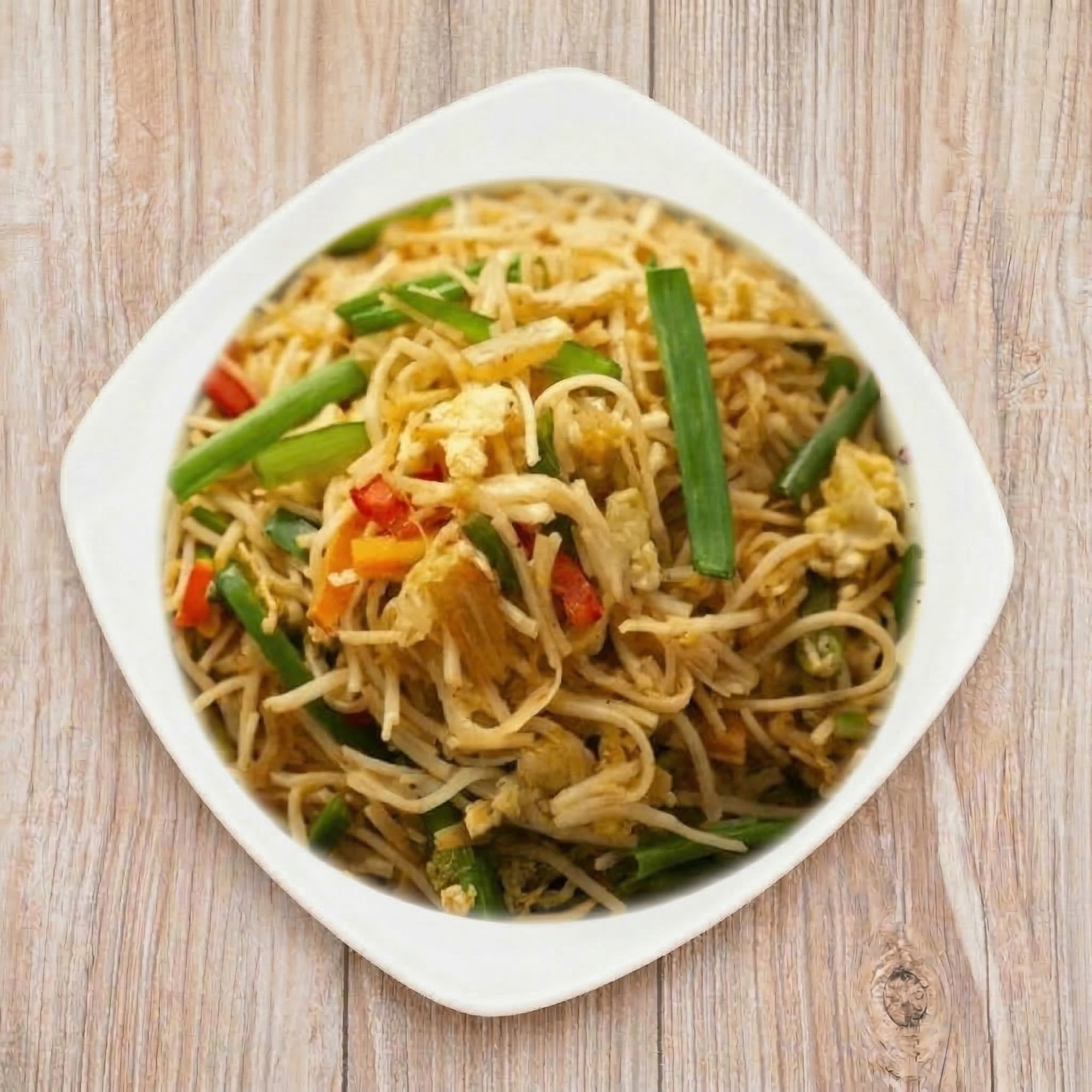 Egg Hakka Noodles