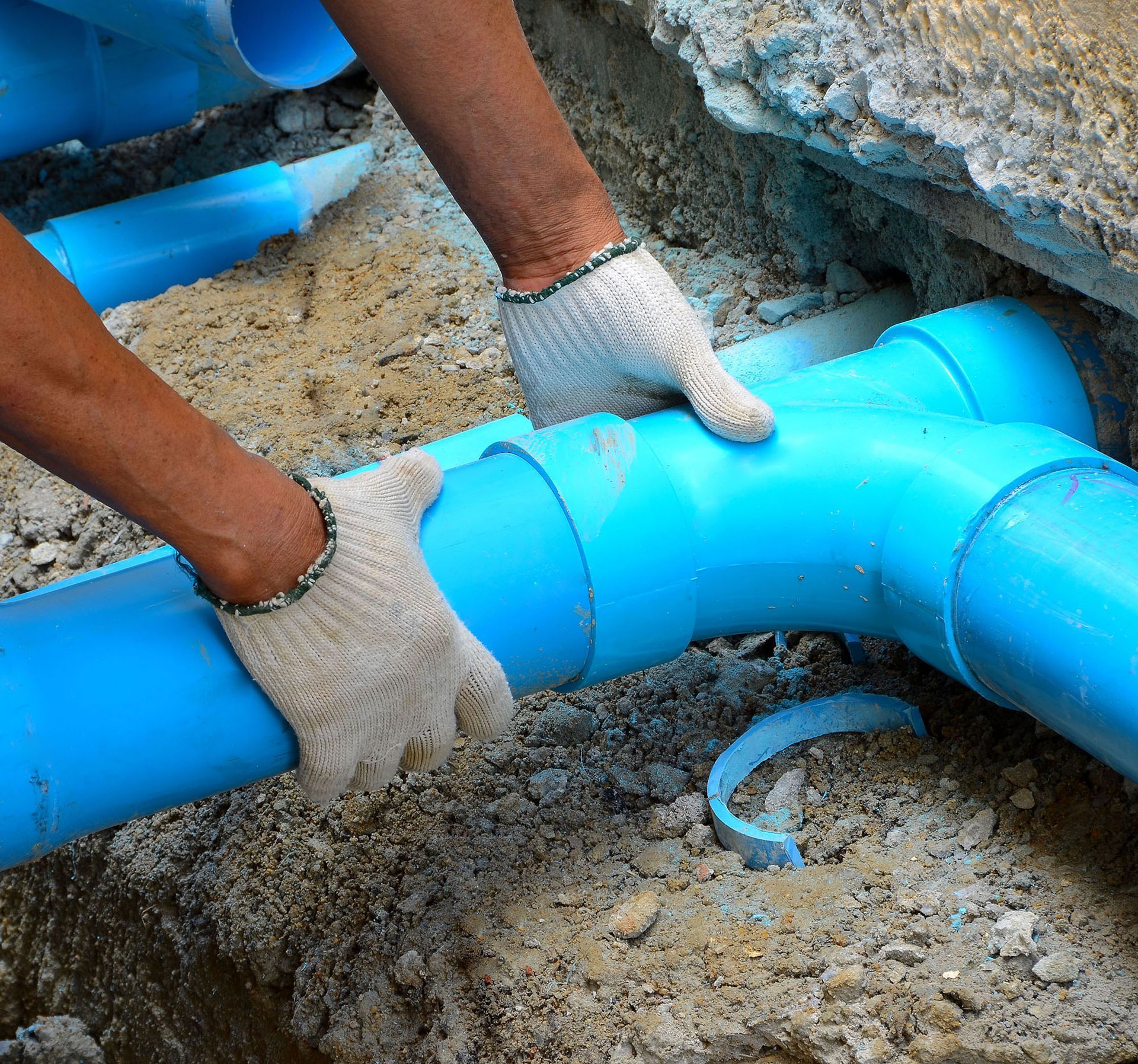 Gas & Waterline Installation