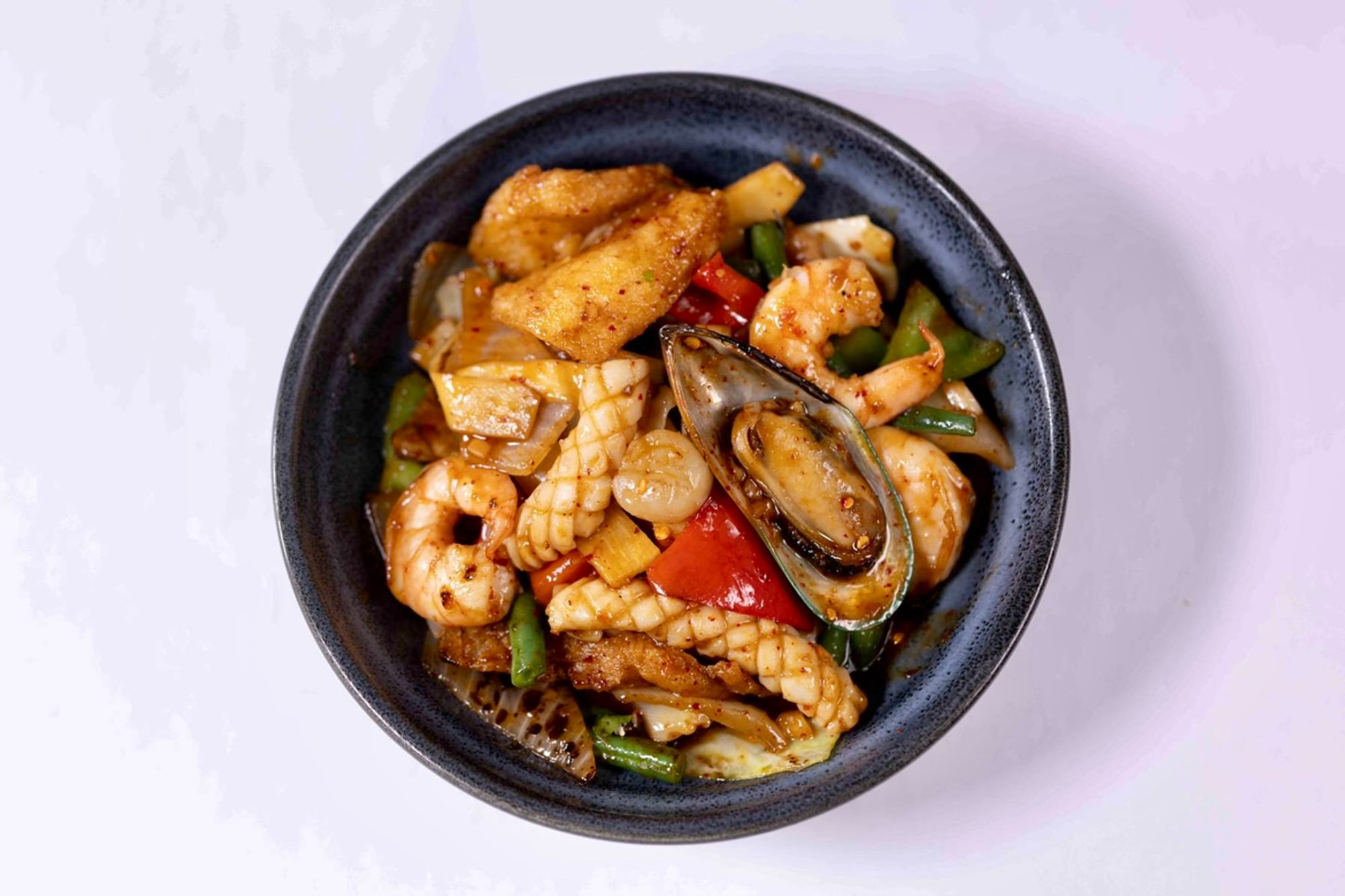 Mixed Seafood Stir Fry