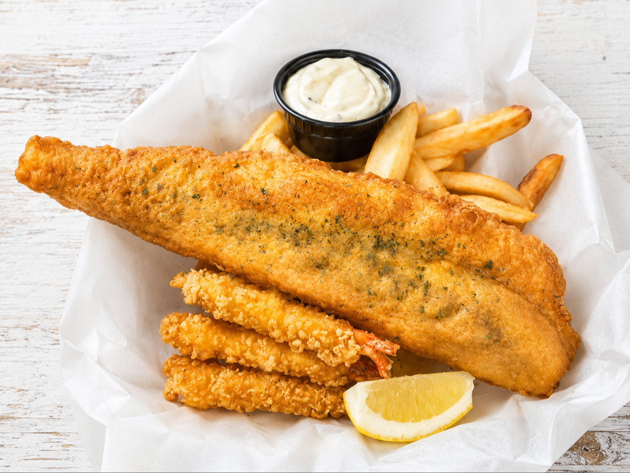 Fish n Shrimp Combo