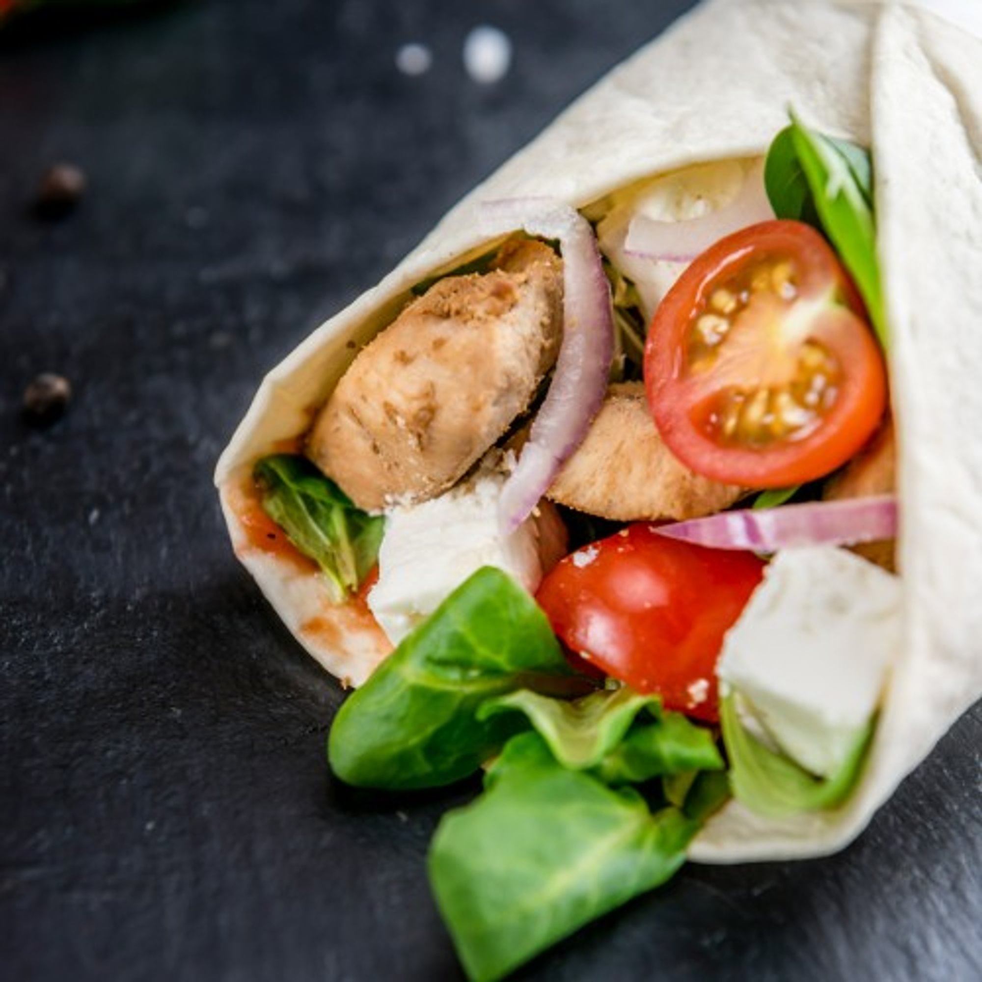 Manhattan Chicken Wrap