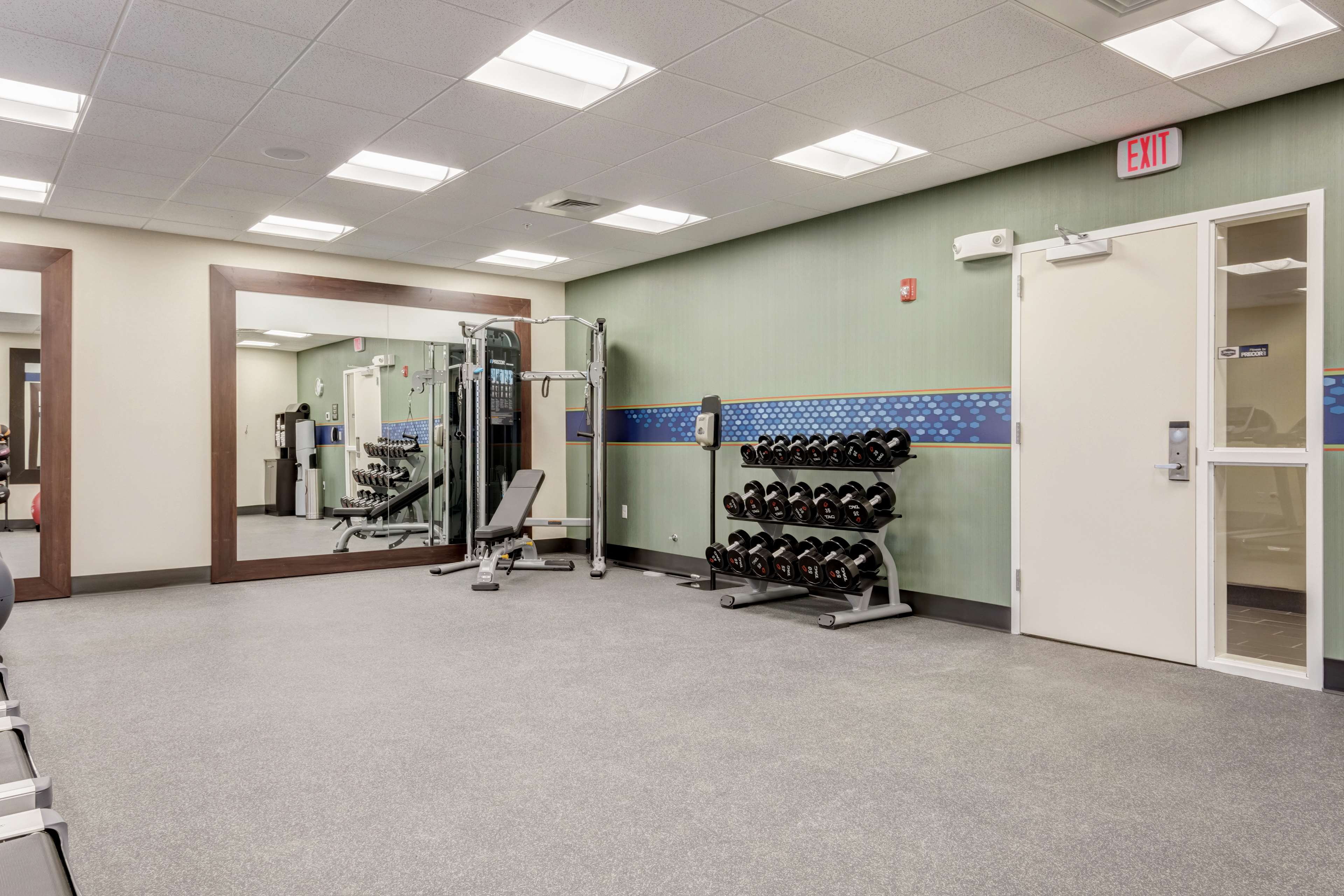 Health club  fitness center  gym