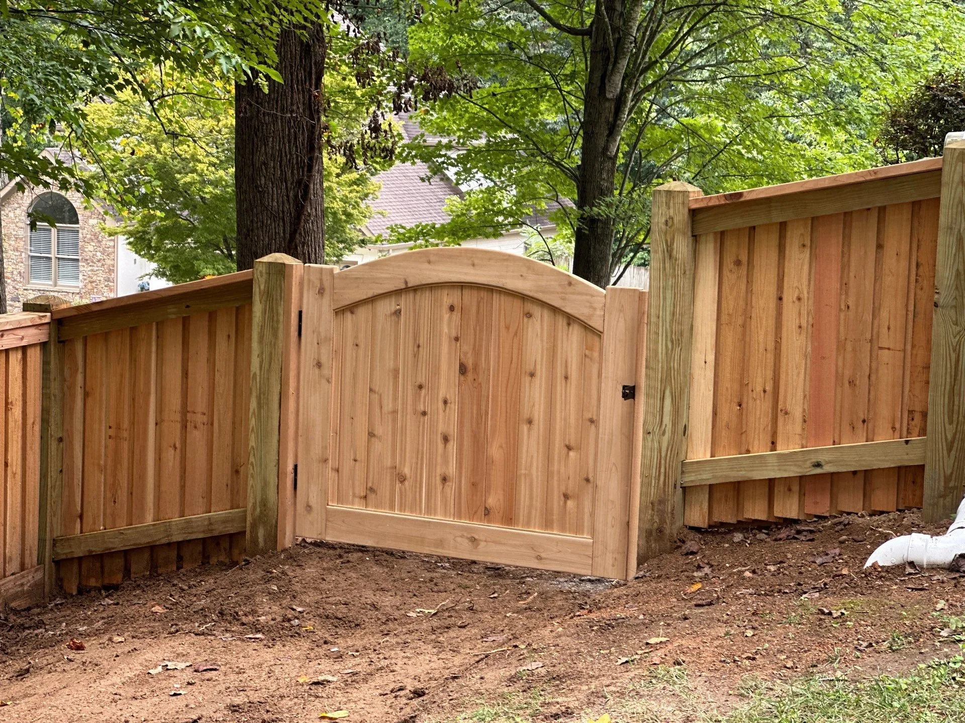 Wood Fence Installation