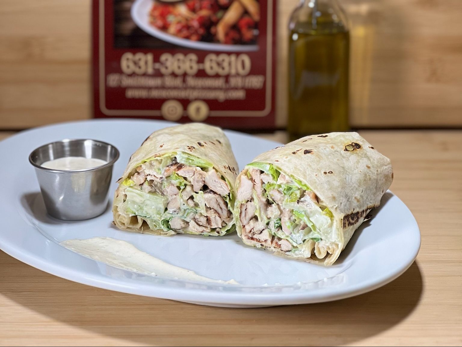 Grilled Chicken Caesar Wrap