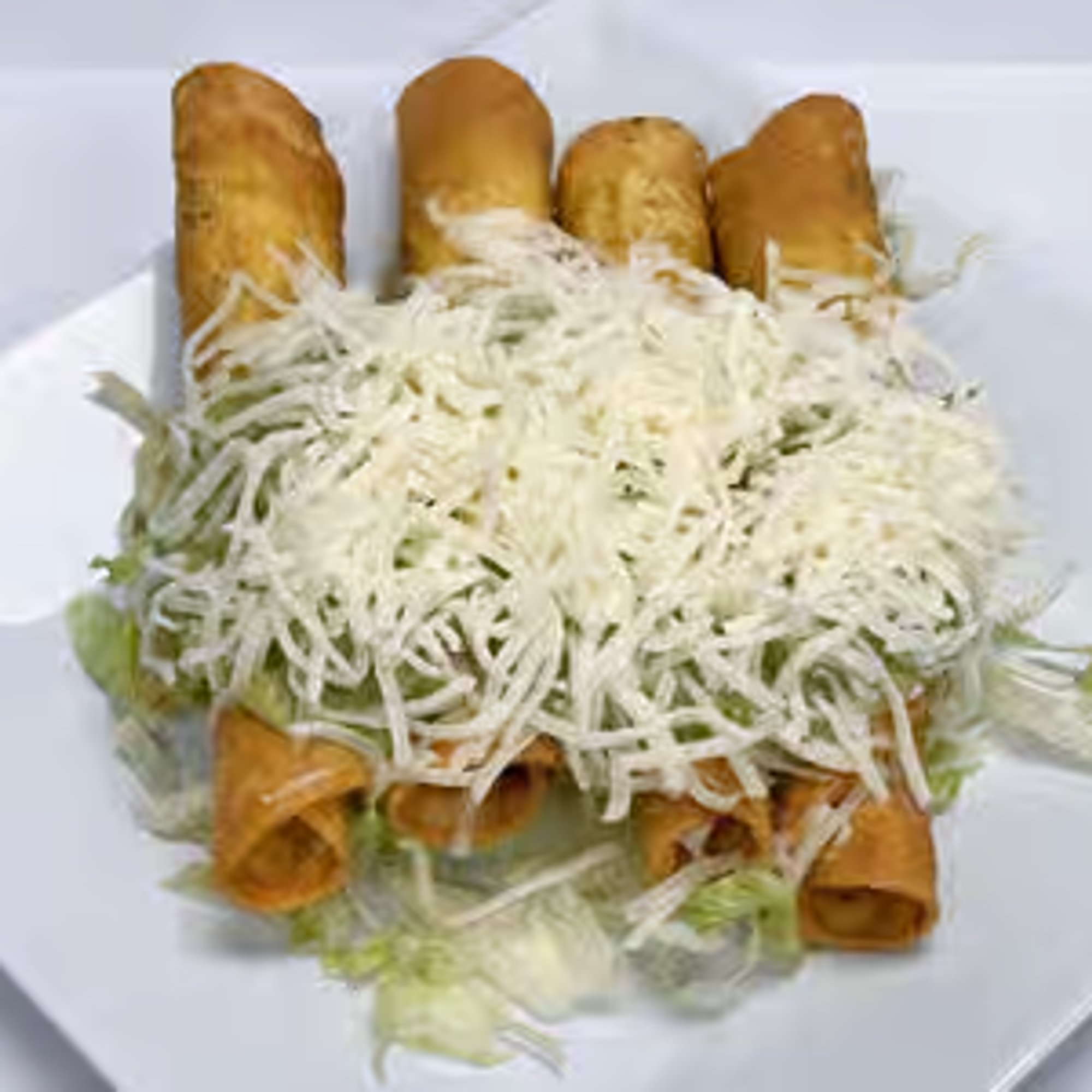 4 Rolled Taquitos Plate