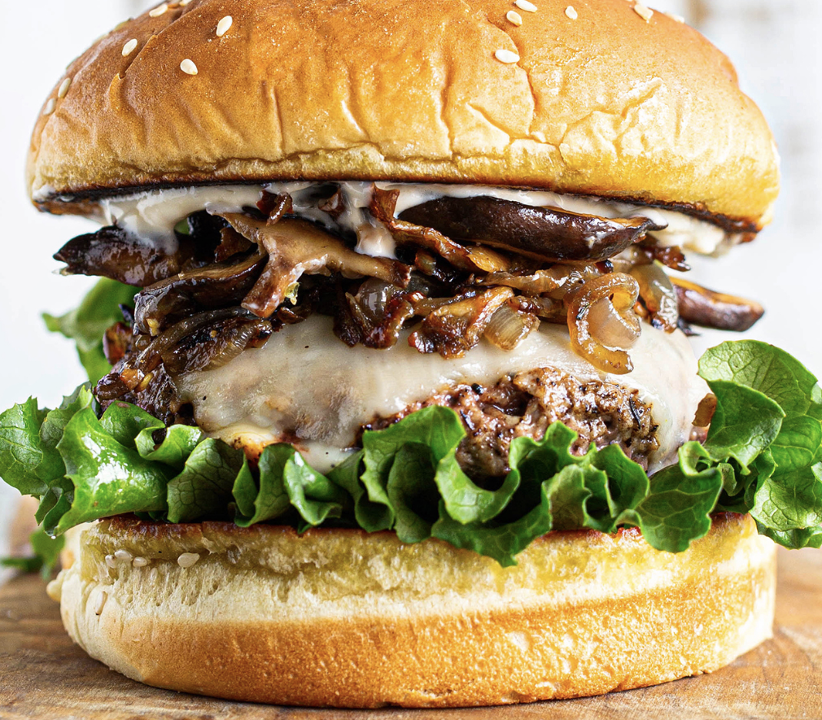 Bruno’s Mushroom Burger
