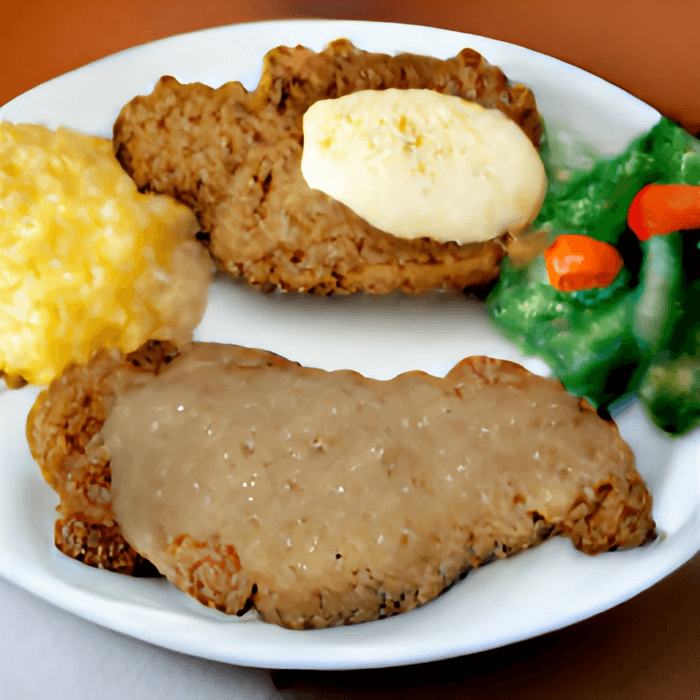 Country-Fried Steak Dinner