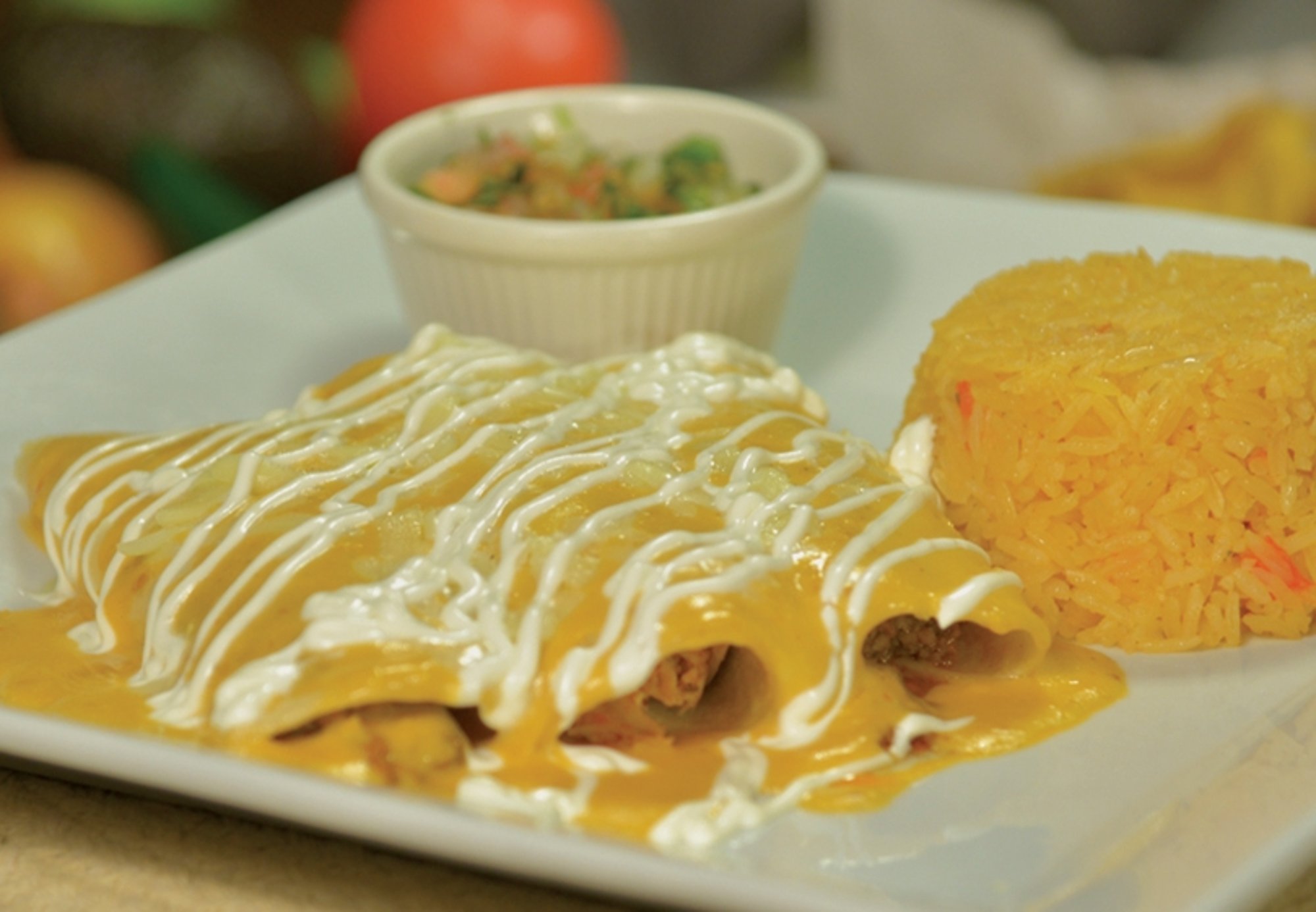 Enchiladas de Chipotle