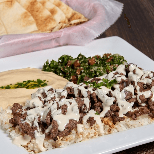 Chicken \ Beef Shawarma Platter