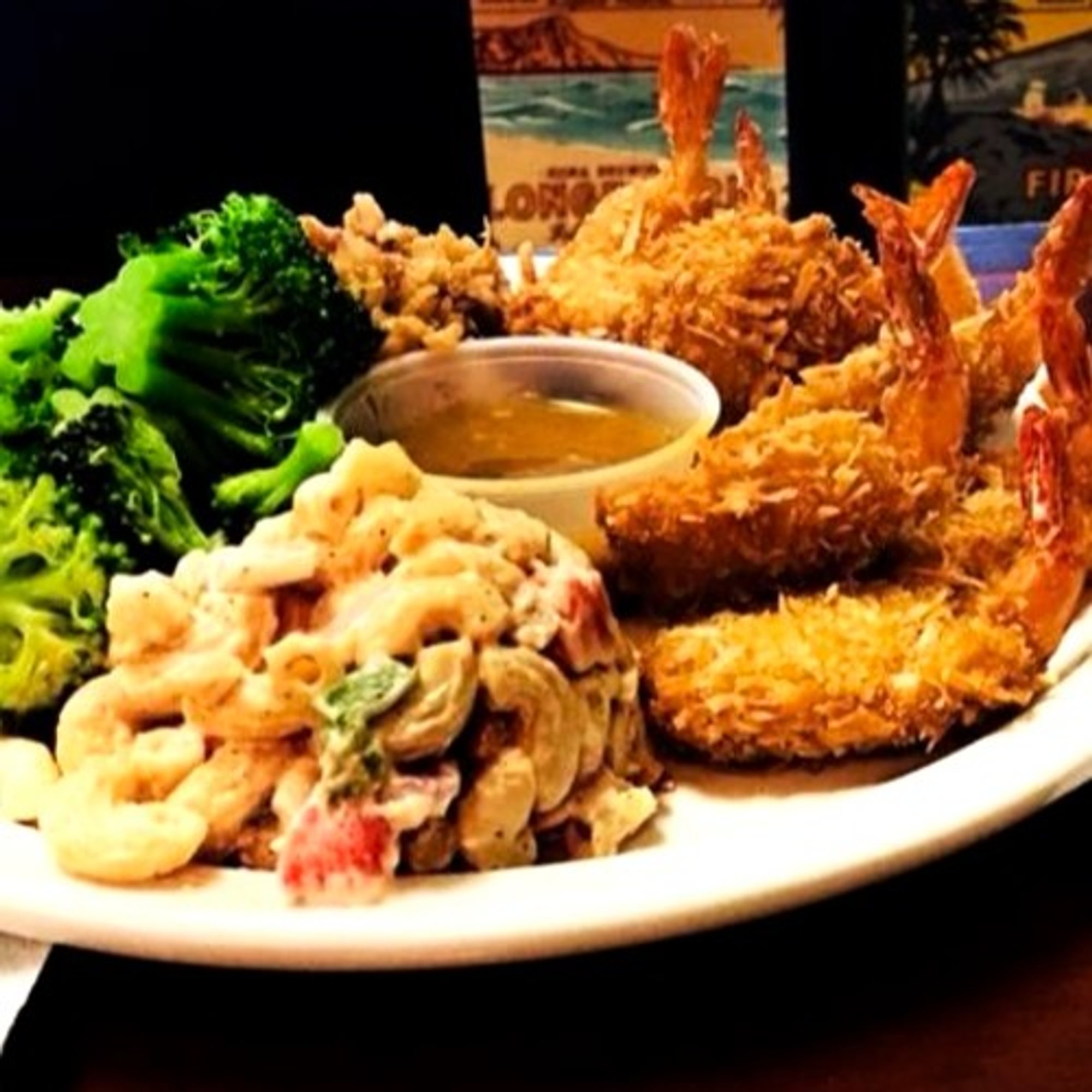 Coconut Shrimp Plate